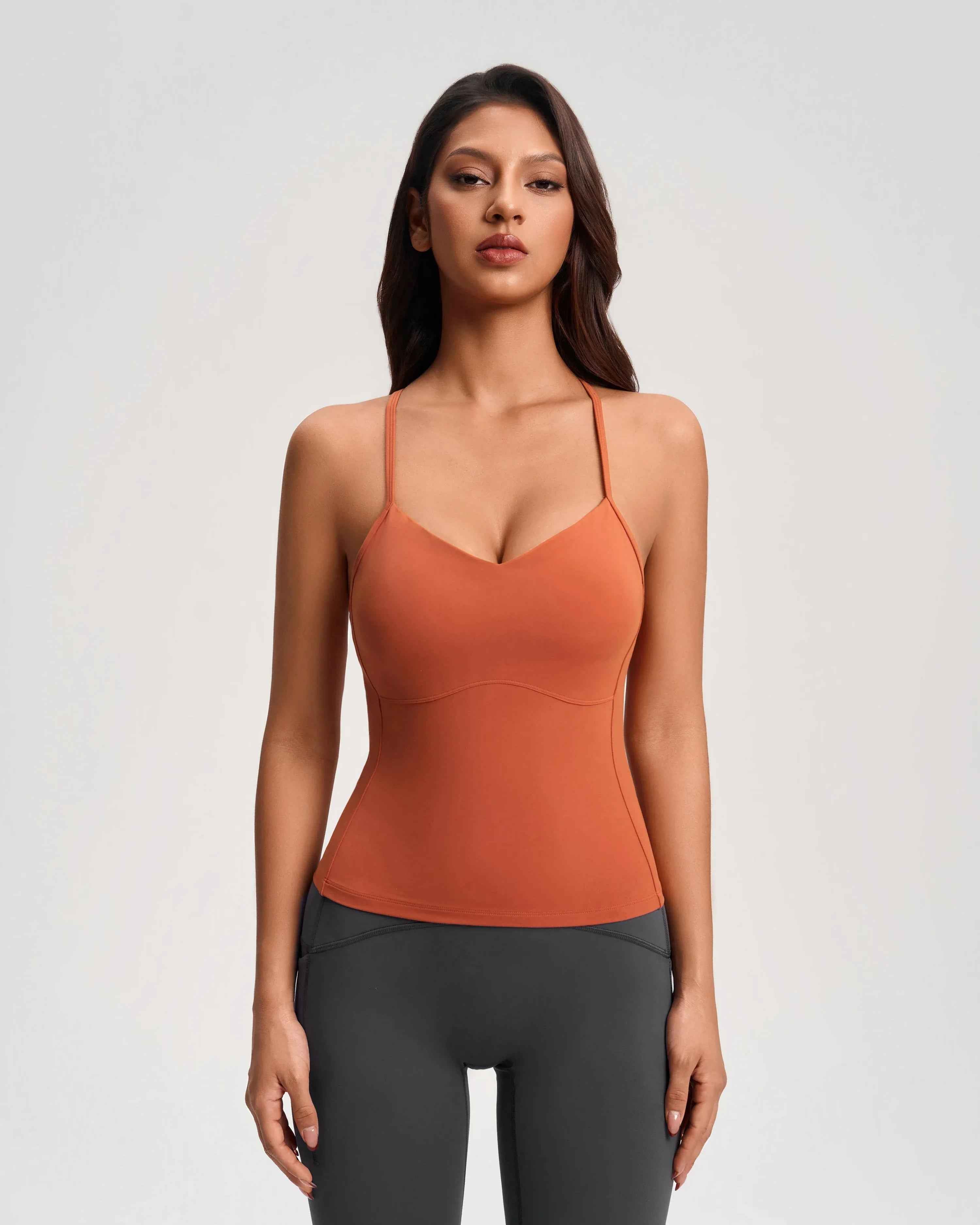 High-Support Built-in Bra Sports Tank