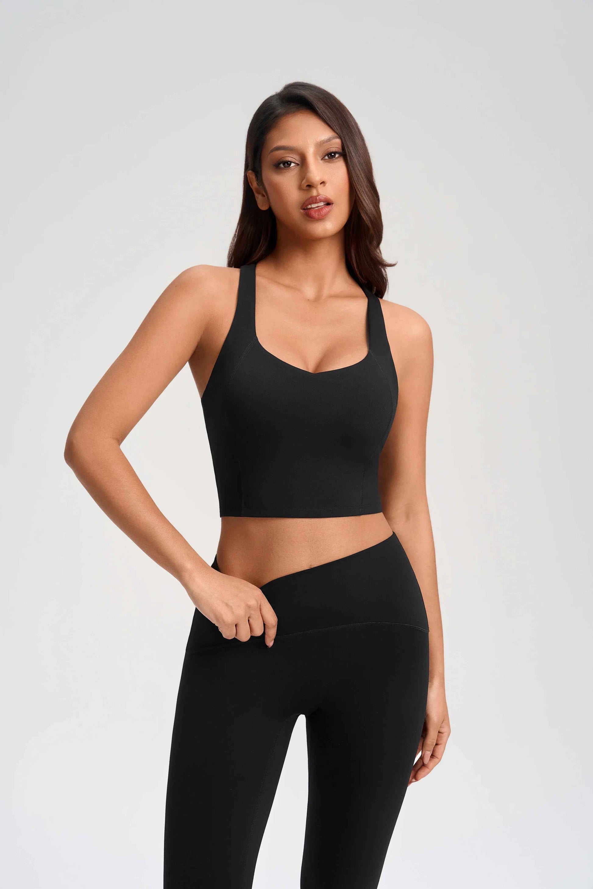 High-Impact Cross-Back Sports Bra
