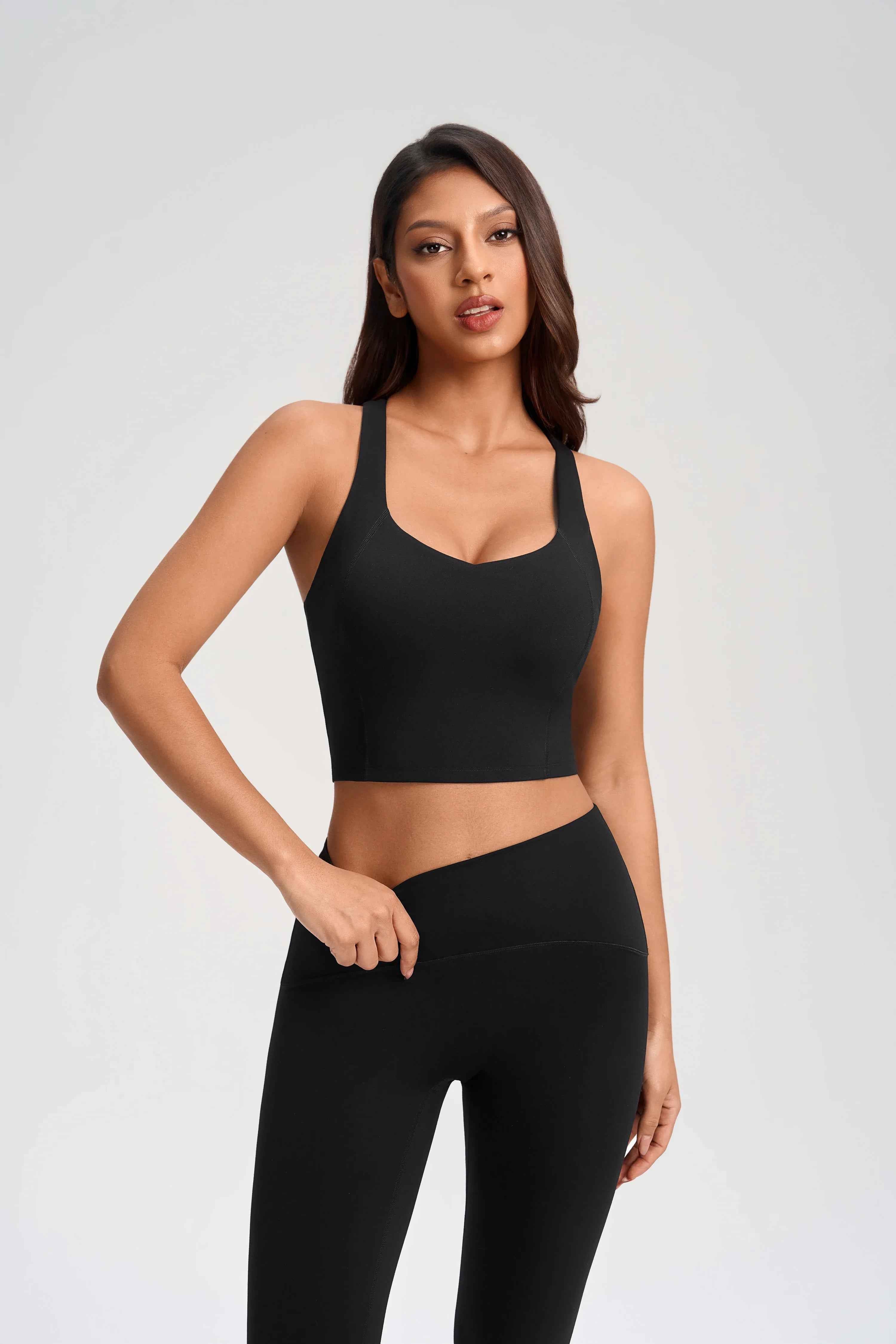 High-Impact Cross-Back Sports Bra