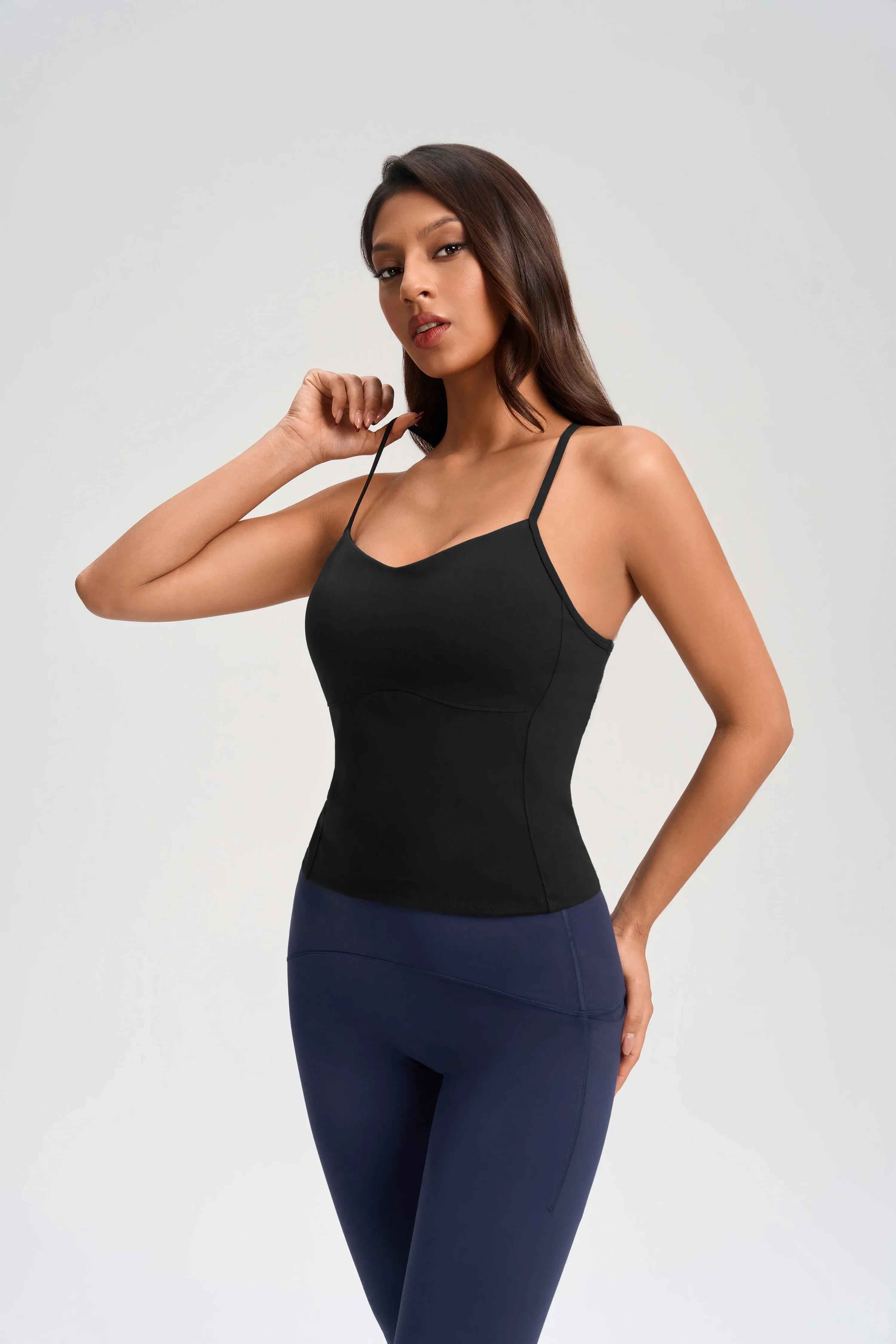 High-Support Built-in Bra Sports Tank
