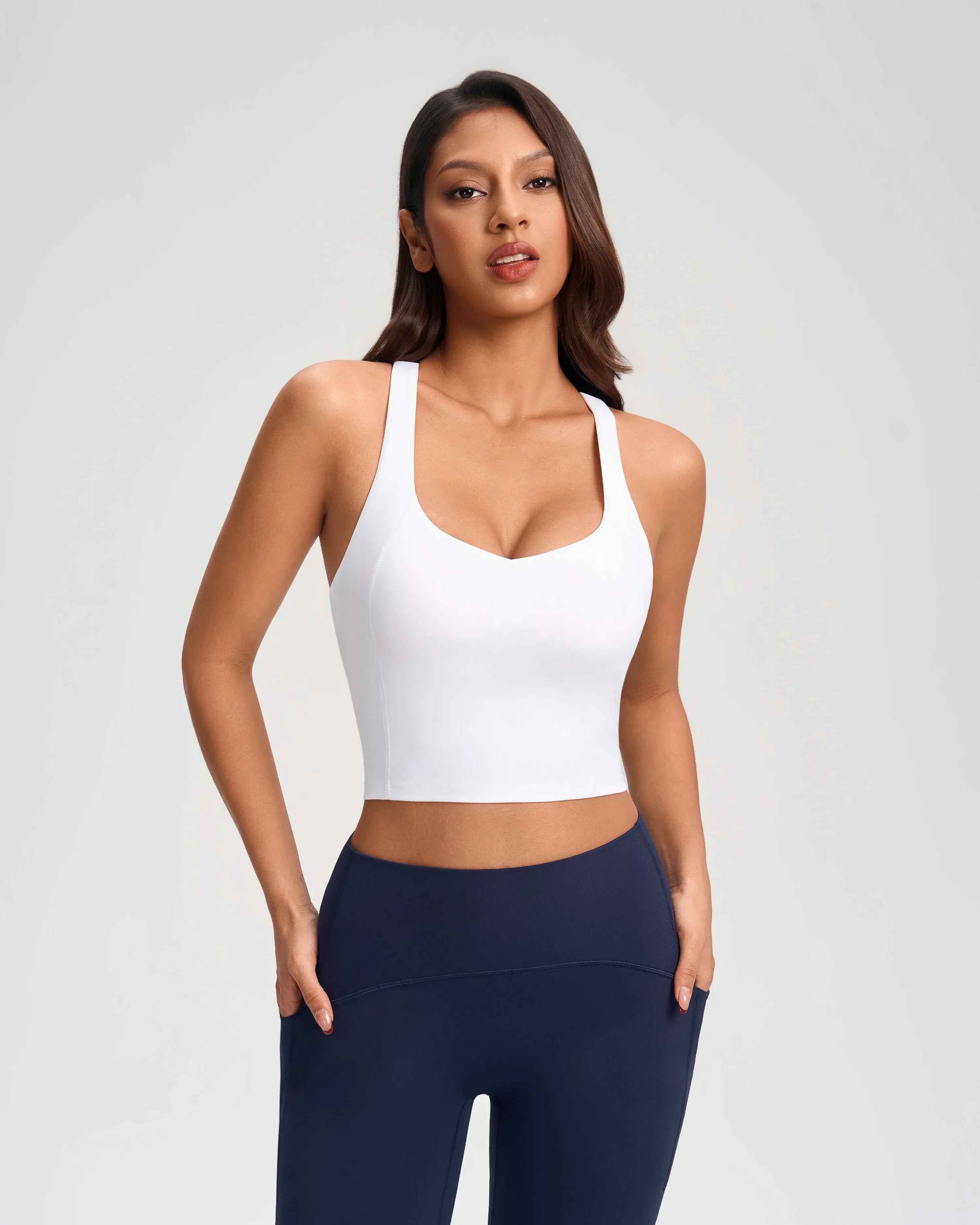 High-Impact Cross-Back Sports Bra