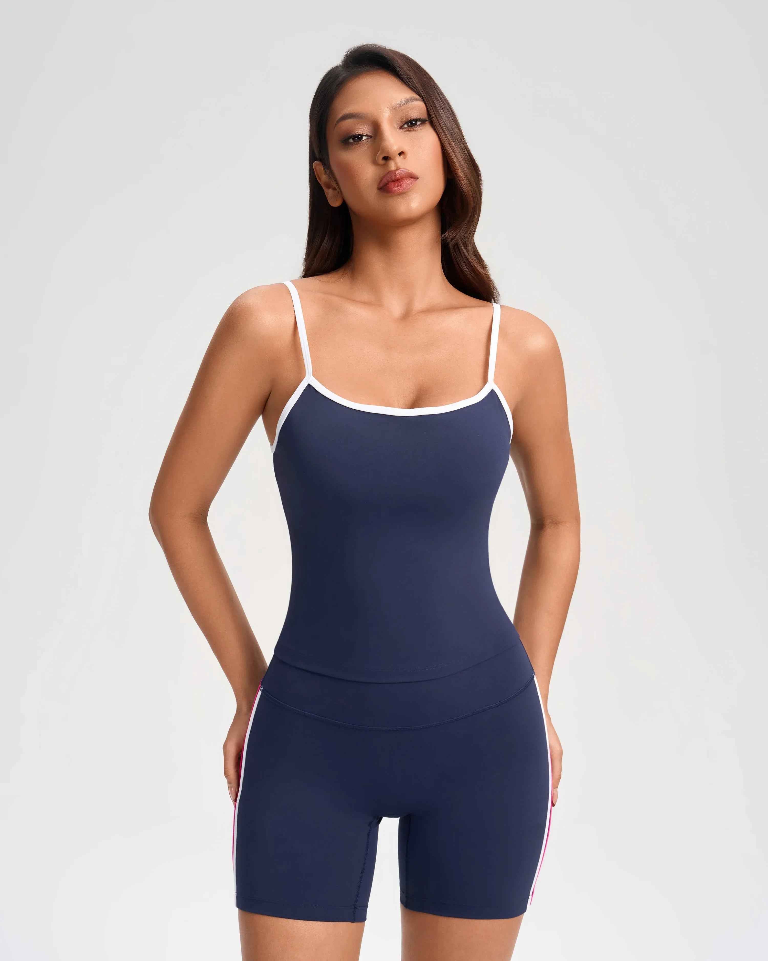 Built-in Bra Backless Workout Tank