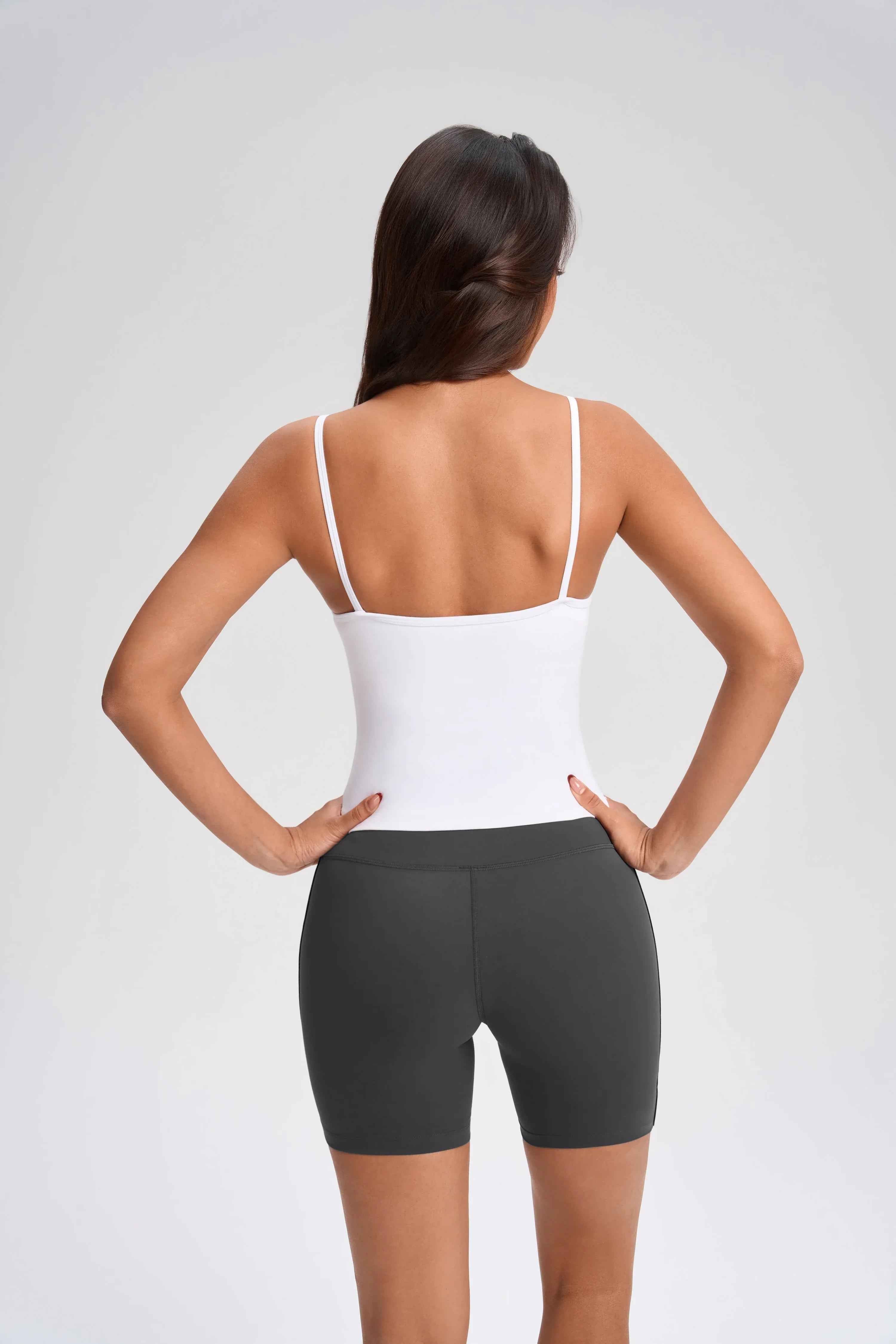 Built-in Bra Backless Workout Tank