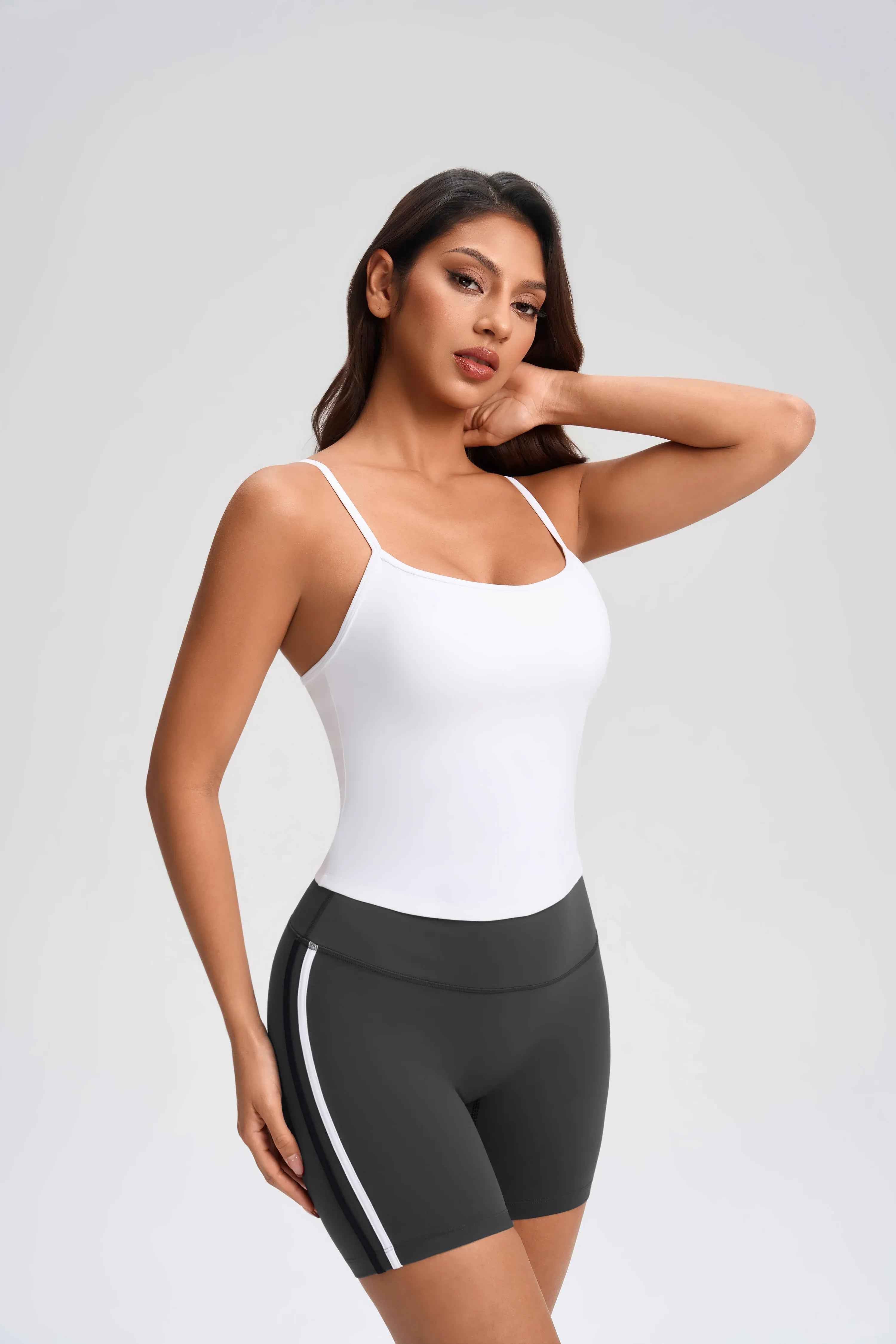 Built-in Bra Backless Workout Tank