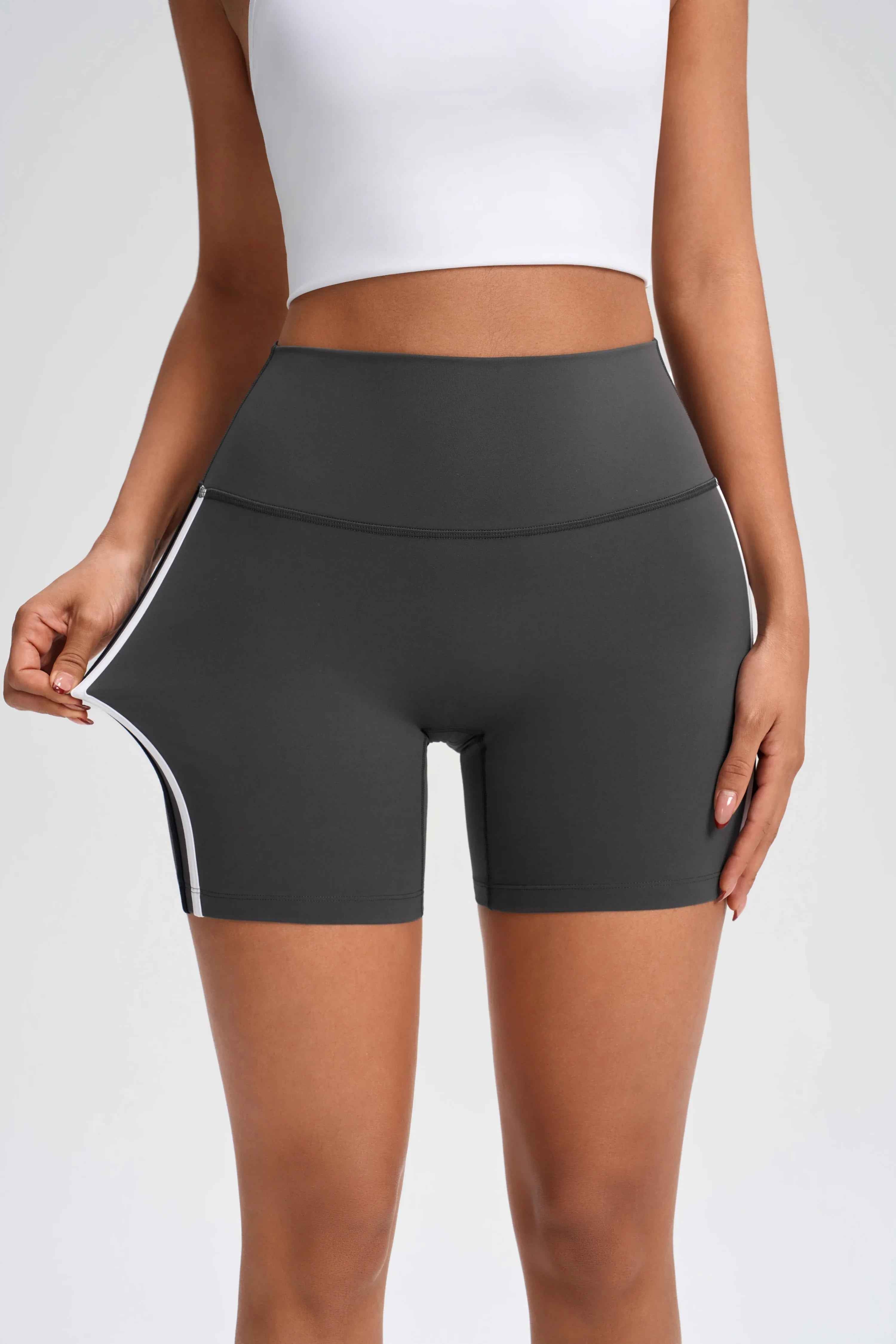 High-Waist Seamless Sculpting Shorts
