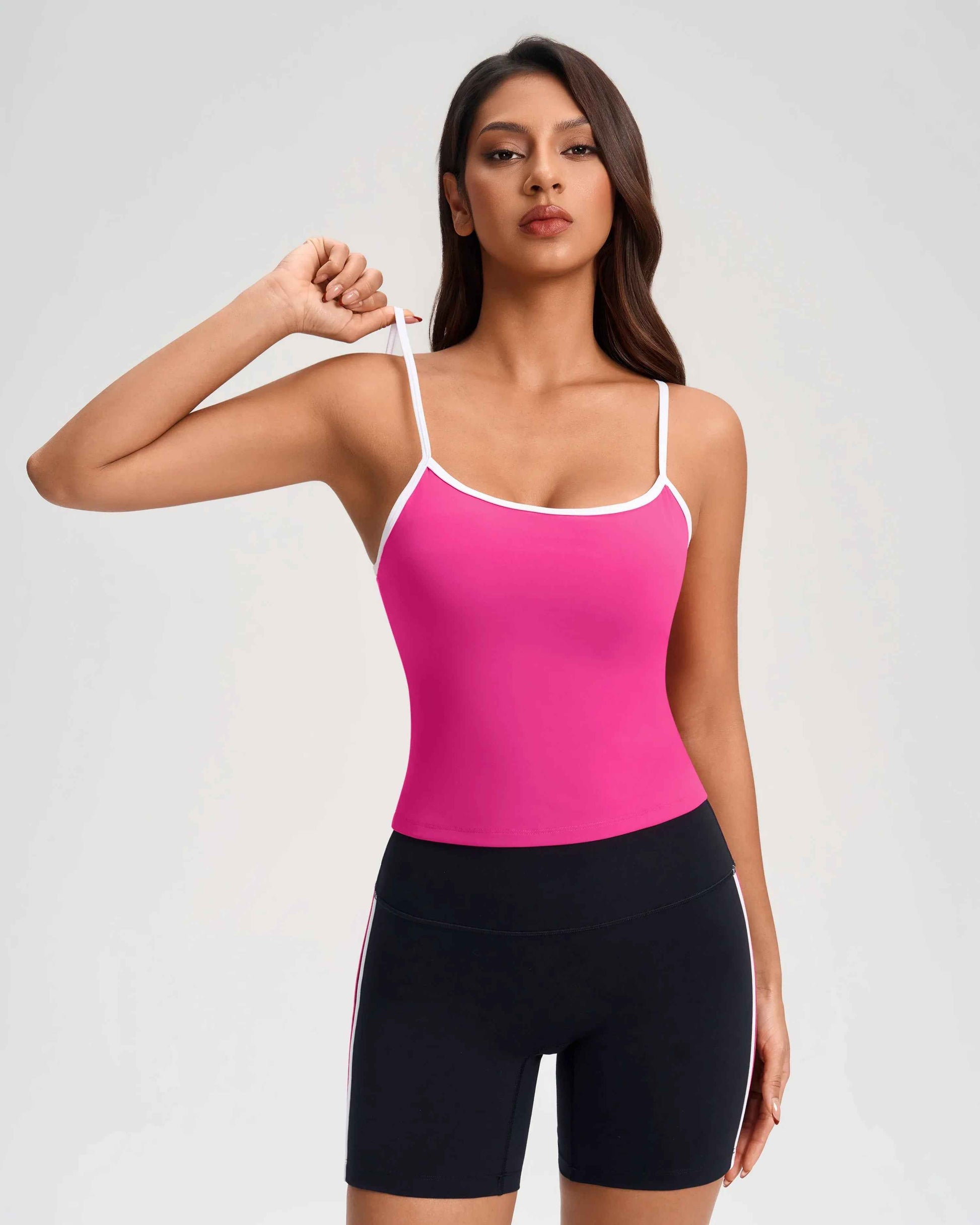 Built-in Bra Backless Workout Tank