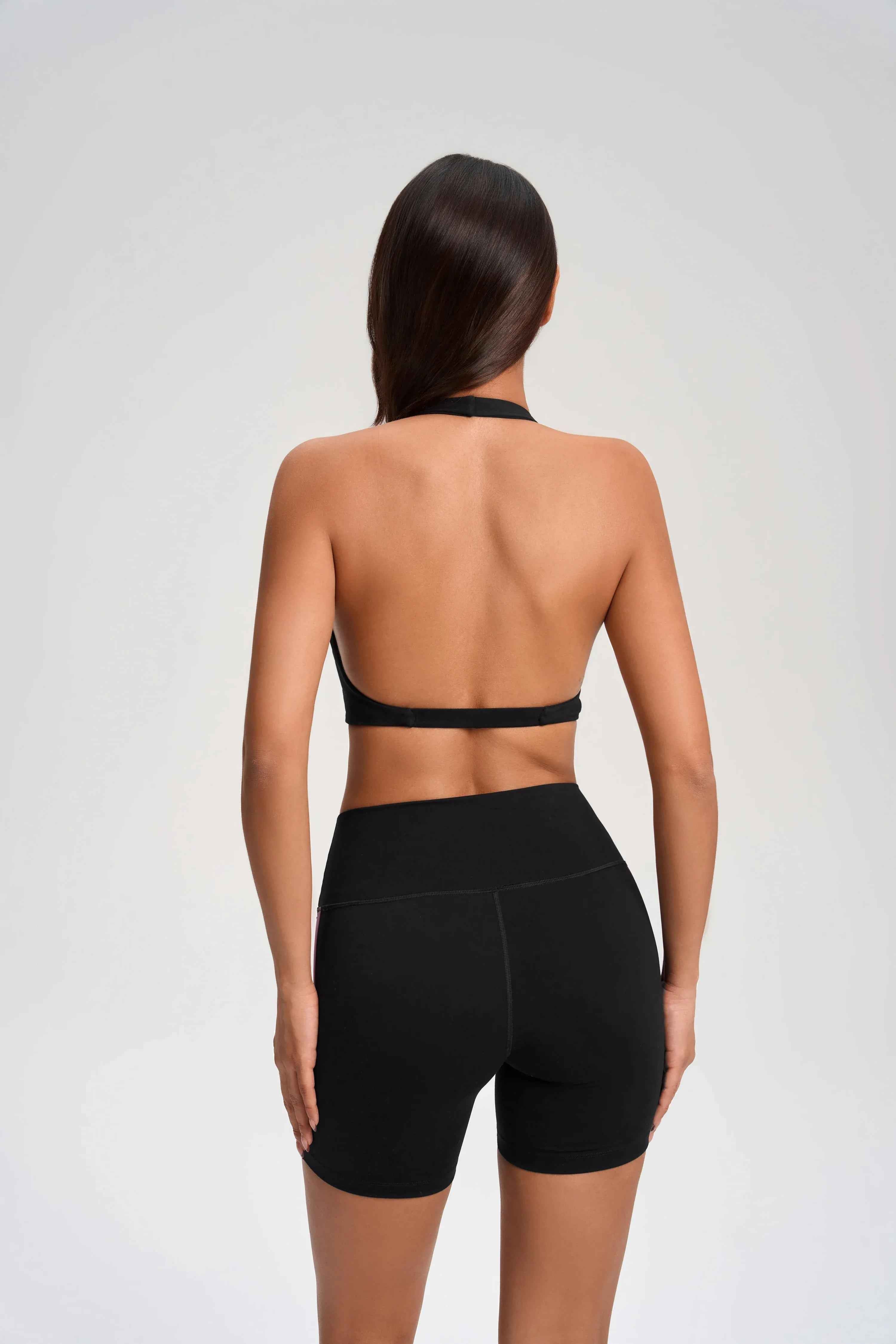 Wrap Neck Deep-V Yoga Bra