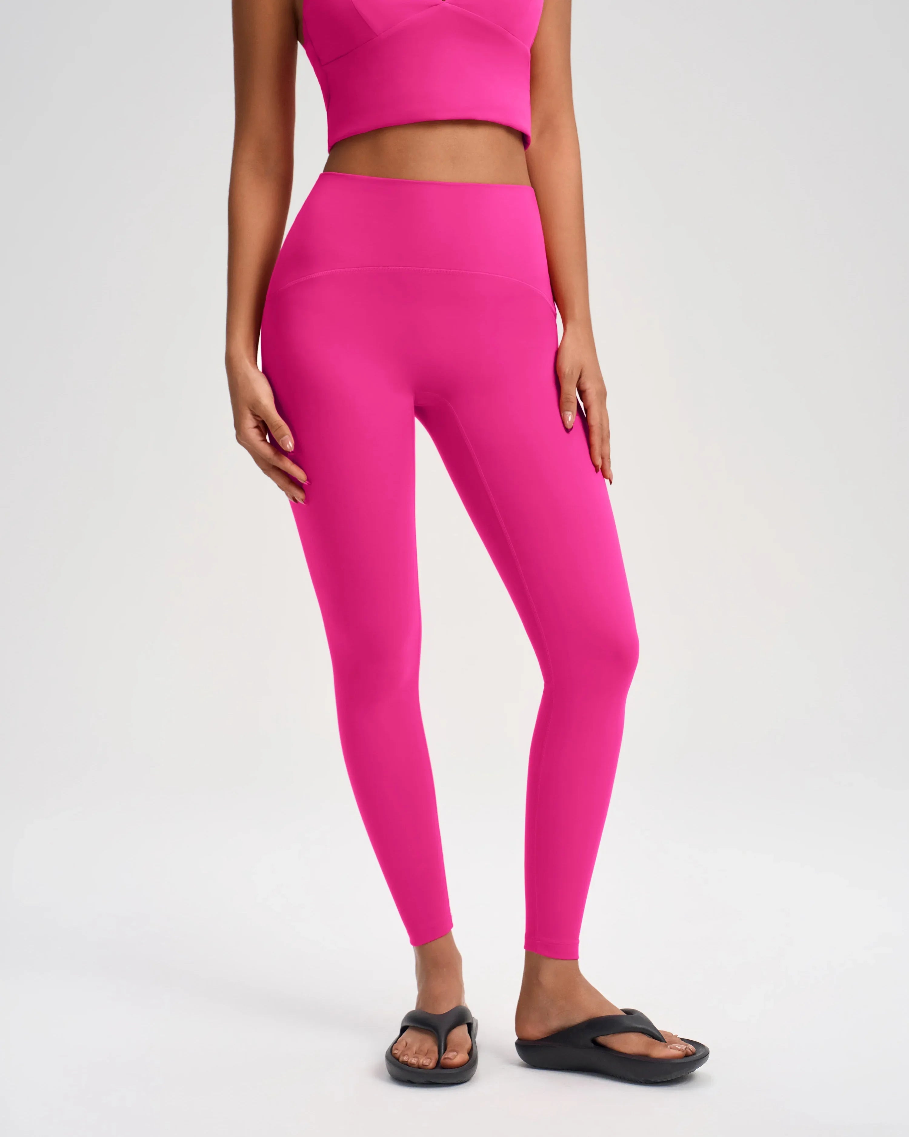 Seamless High-Waist Sculpting Leggings