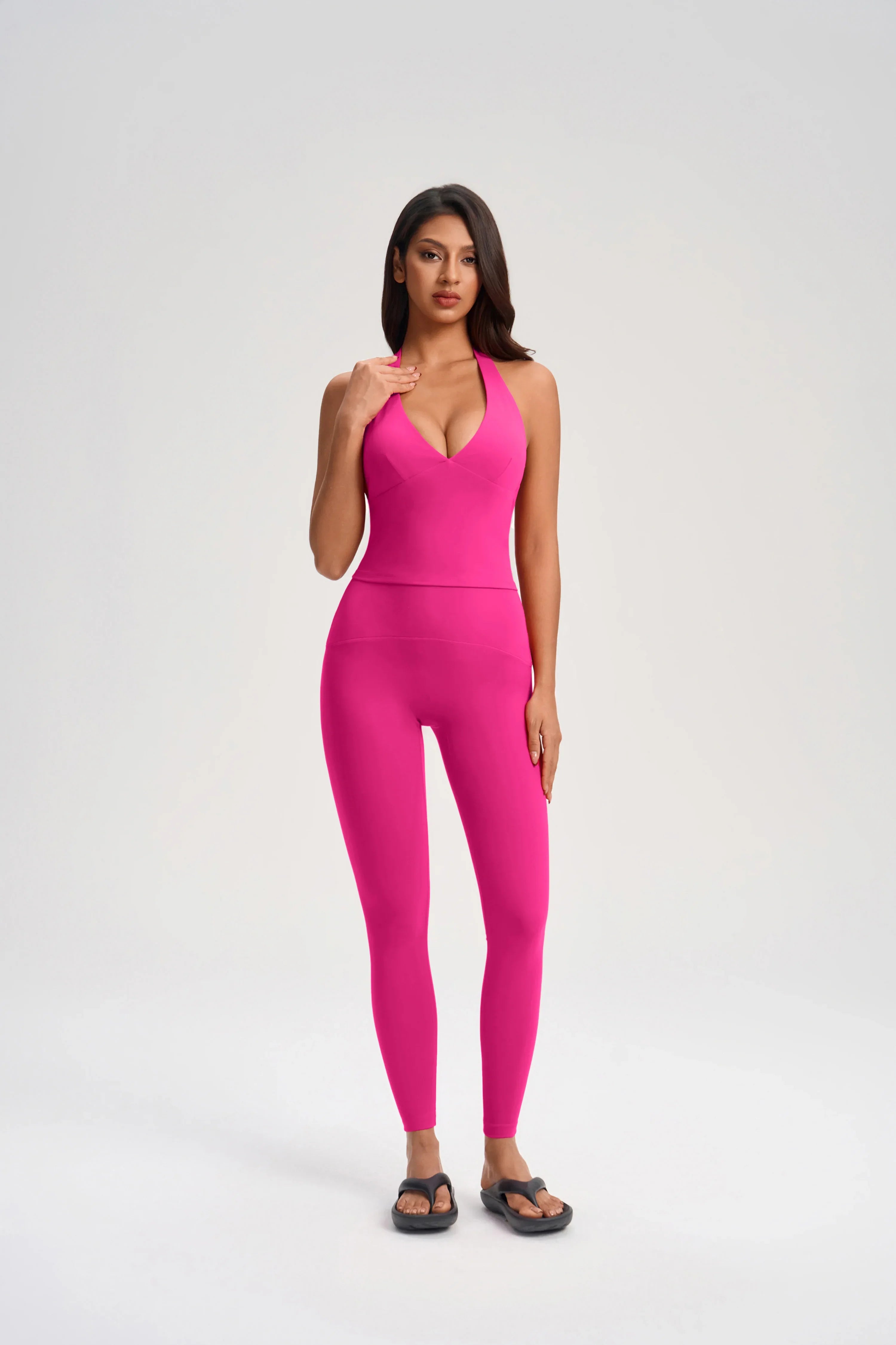 Seamless High-Waist Sculpting Leggings