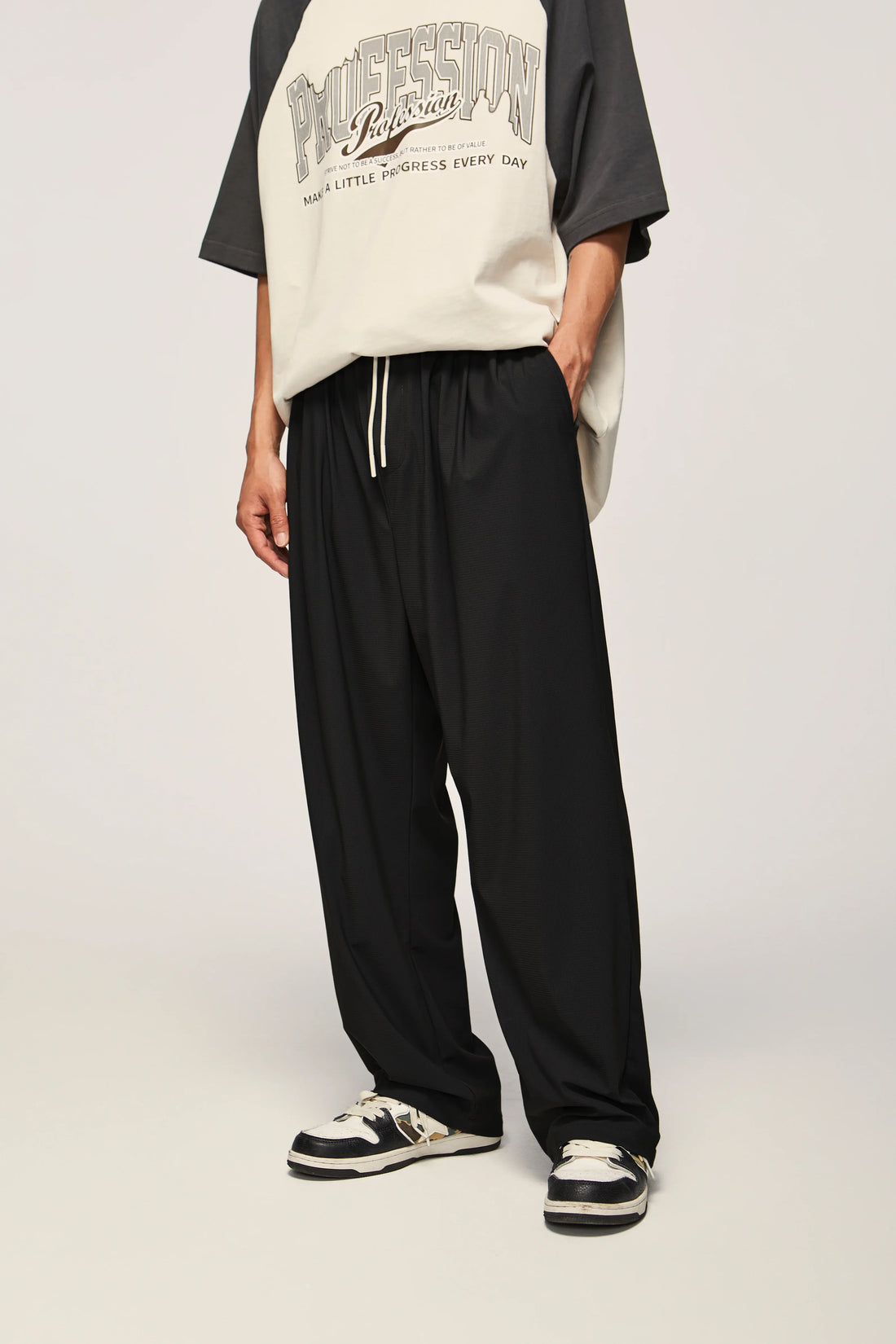 Men’s Cooling Stretch Wide-Leg Pants