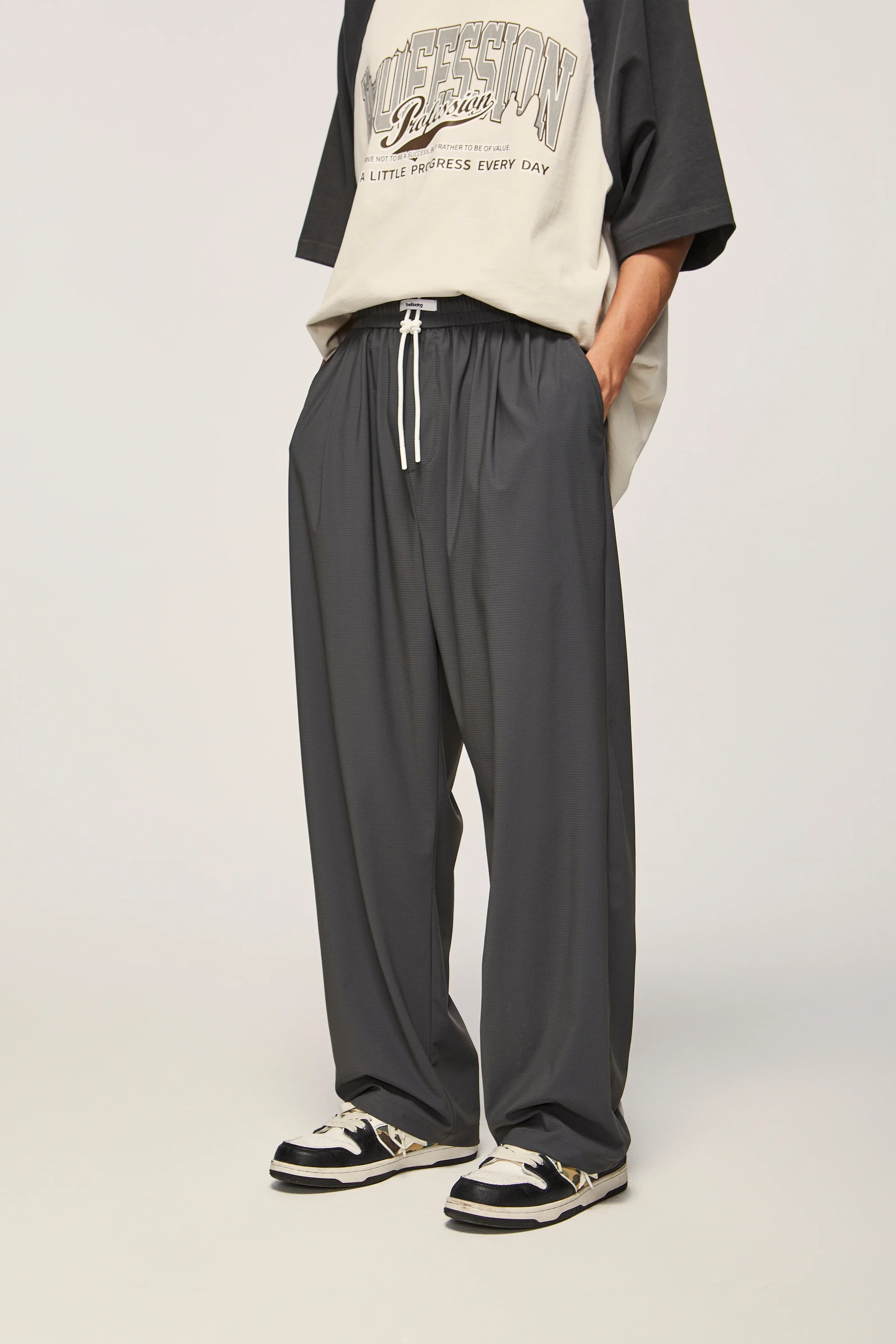 Men’s Cooling Stretch Wide-Leg Pants