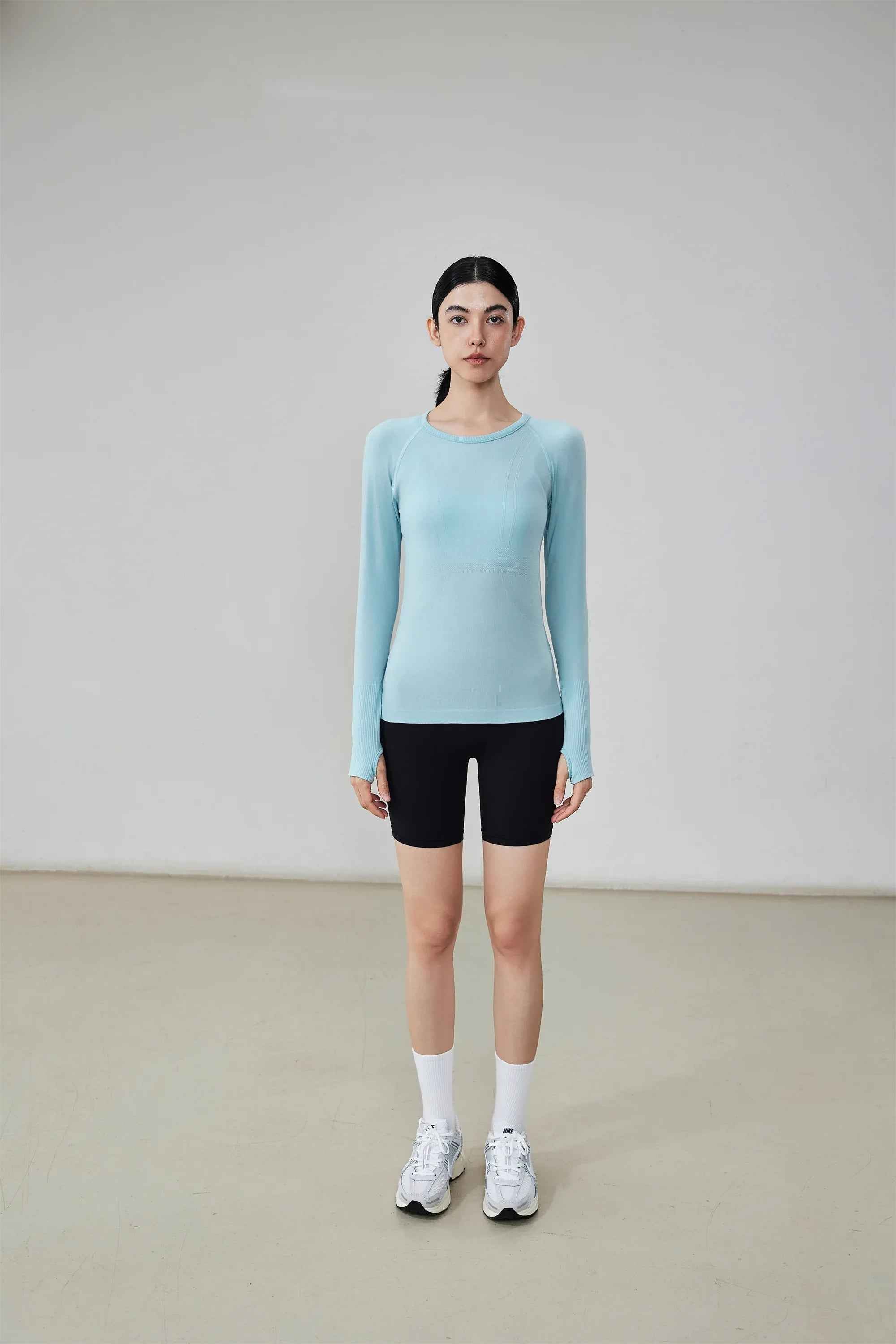 Seamless Long Sleeve Workout Top