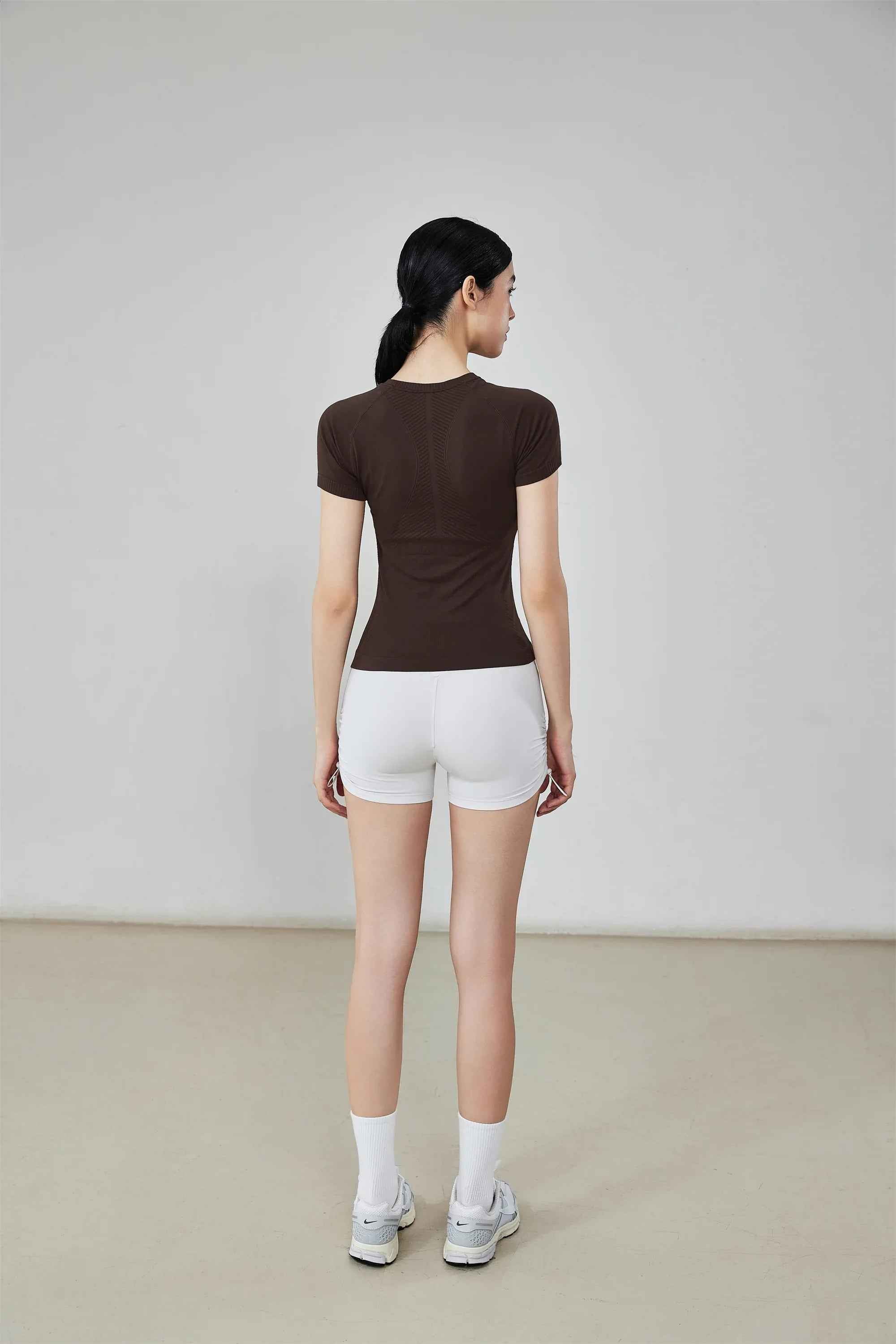 Seamless Short Sleeve Yoga Top