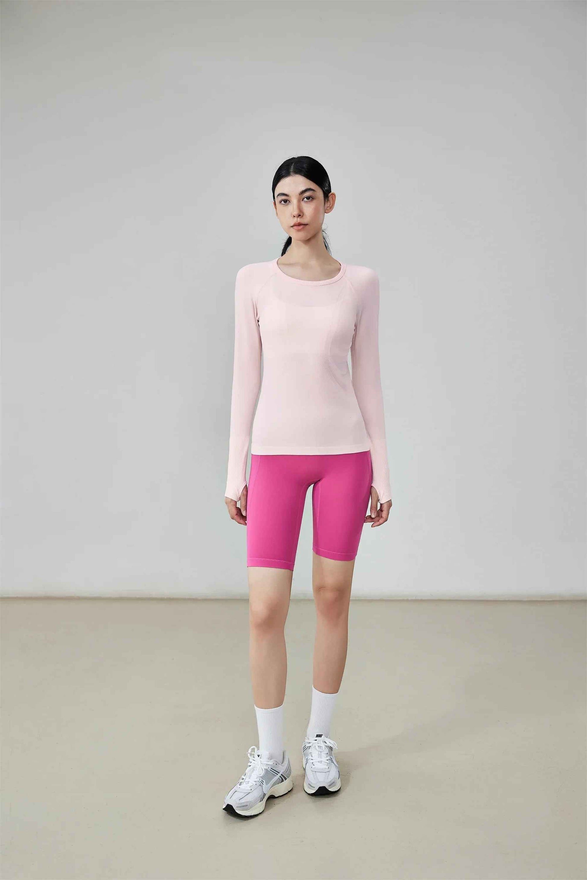 Seamless Long Sleeve Workout Top