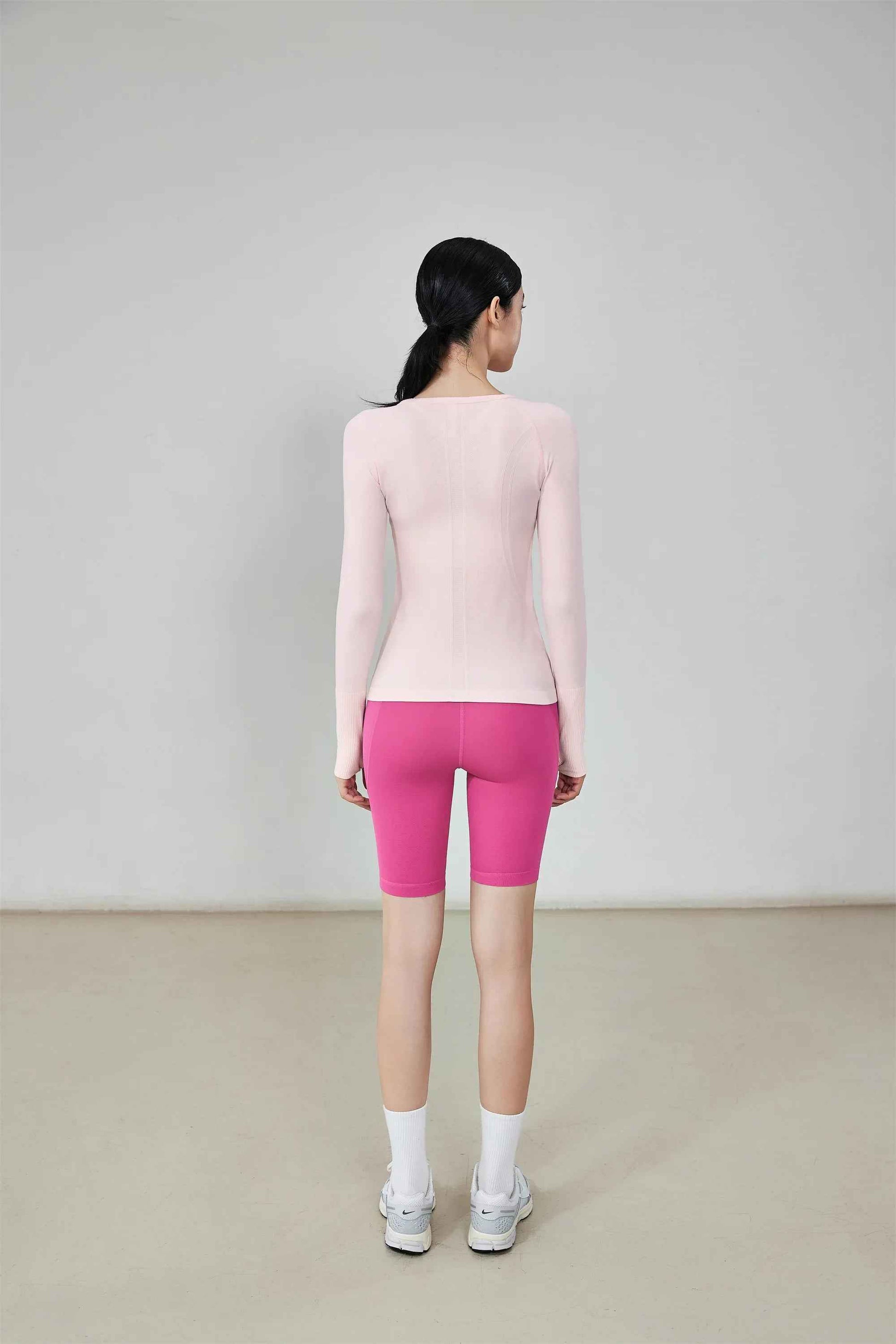Seamless Long Sleeve Workout Top