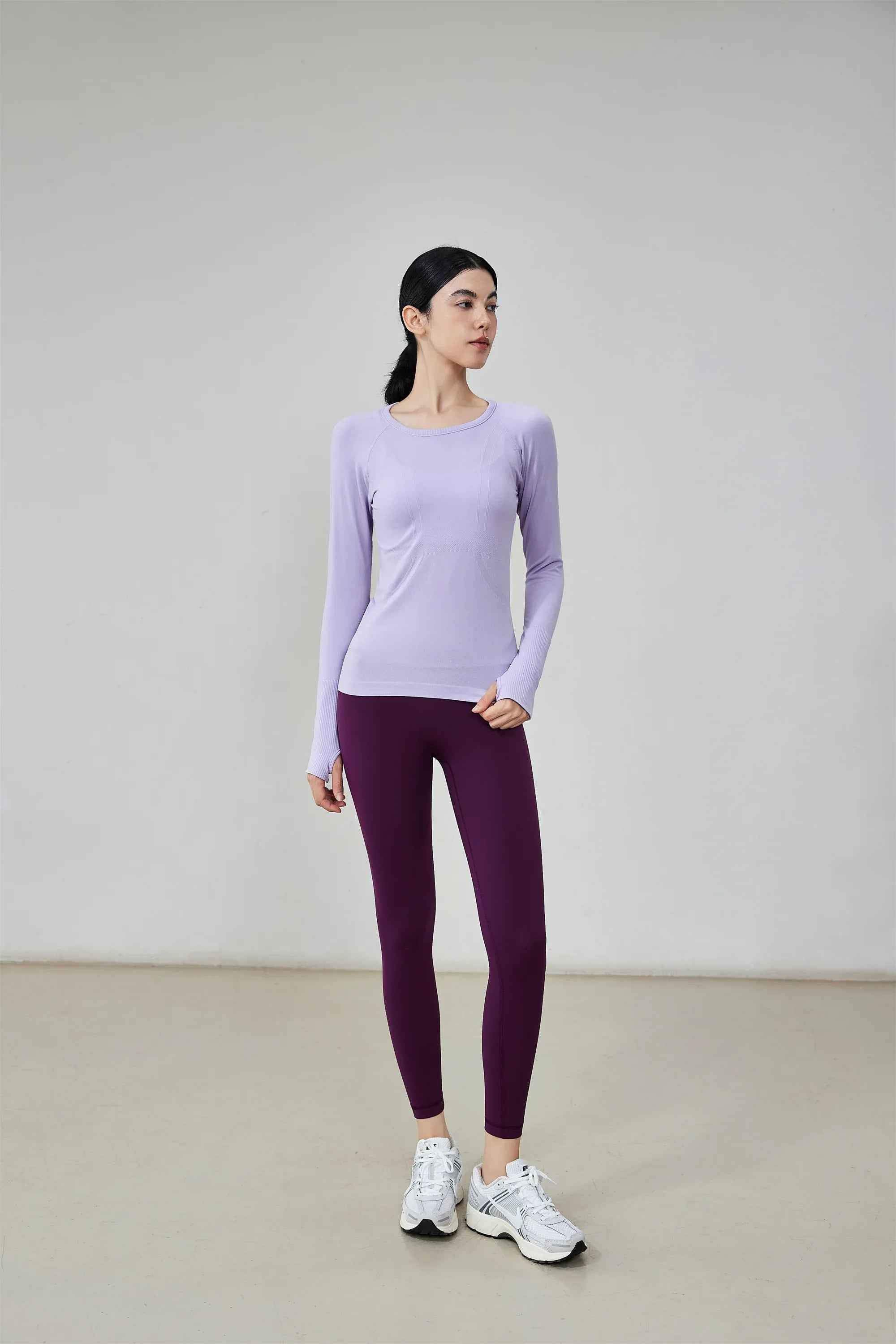 Seamless Long Sleeve Workout Top