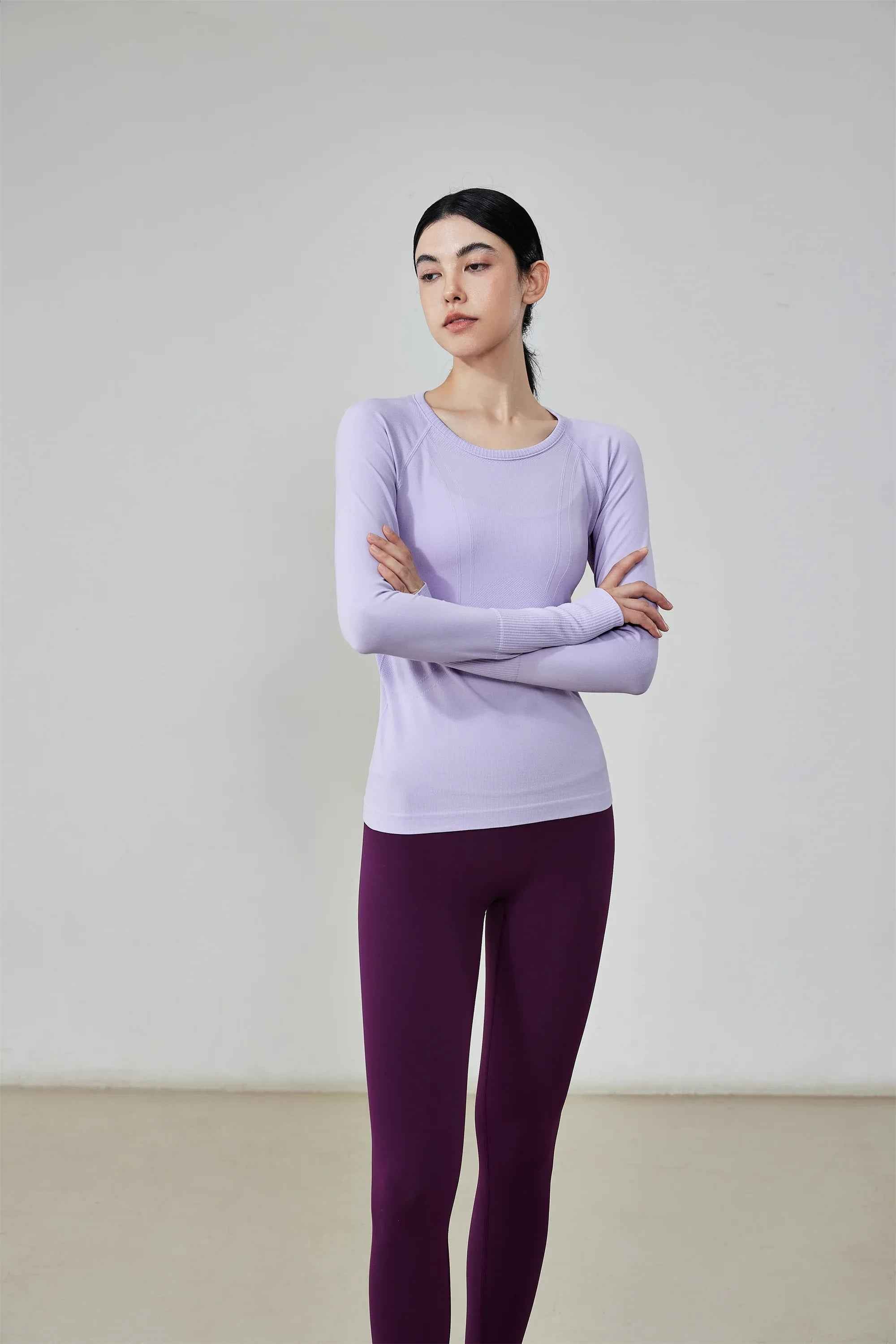 Seamless Long Sleeve Workout Top