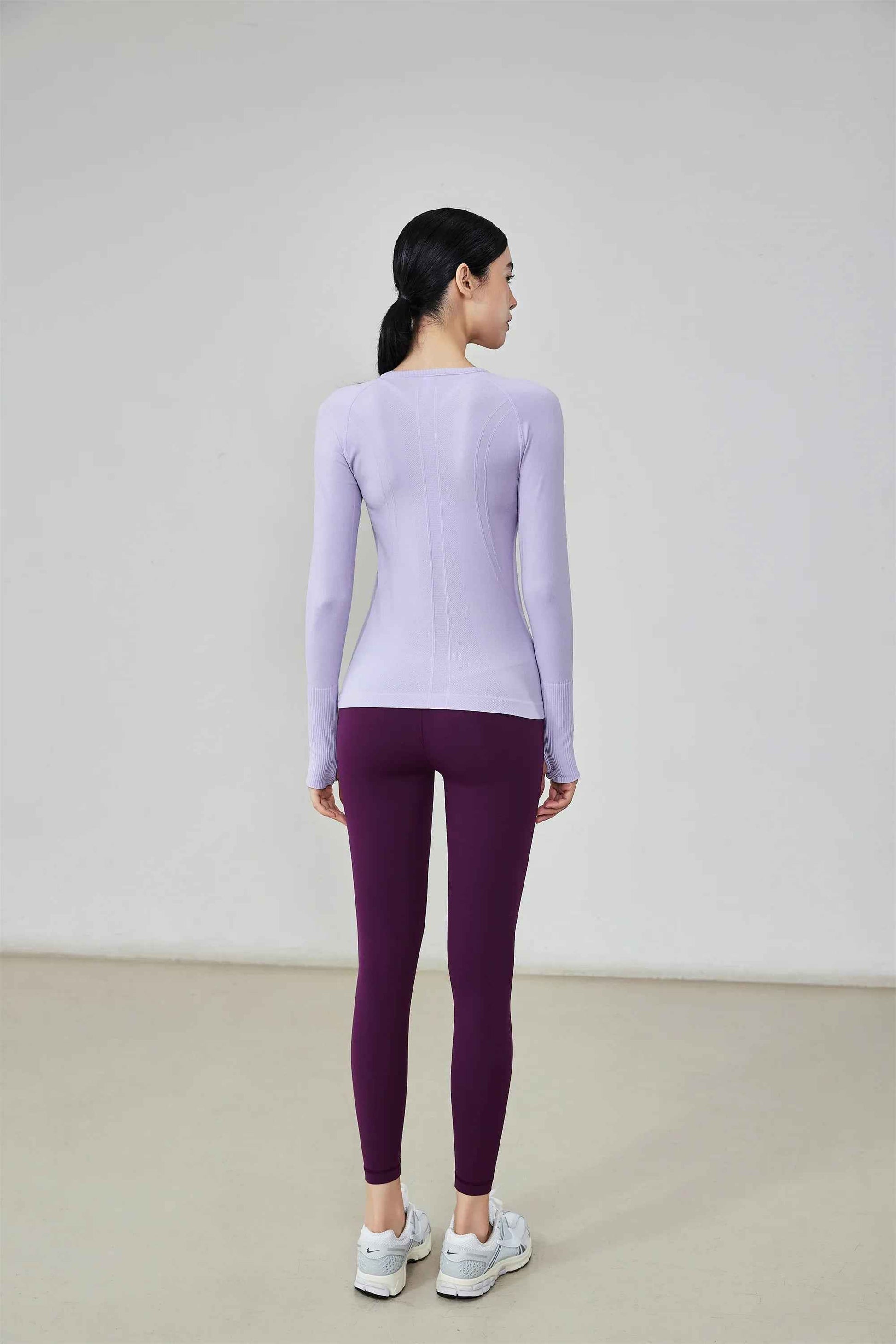 Seamless Long Sleeve Workout Top