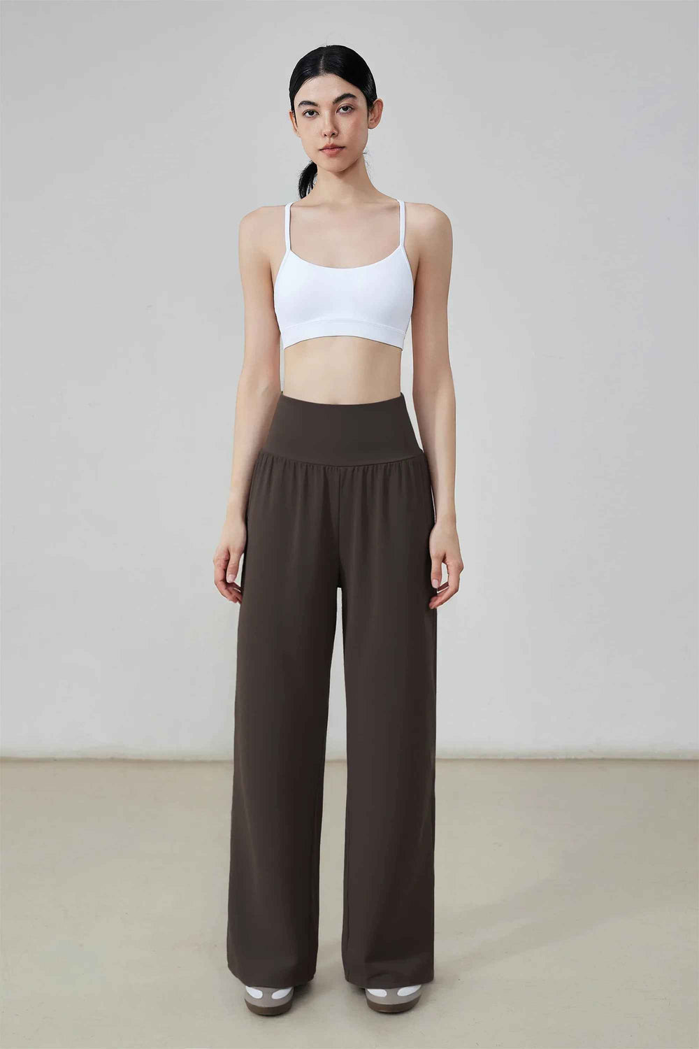 High-Waisted Wide-Leg Yoga Pants