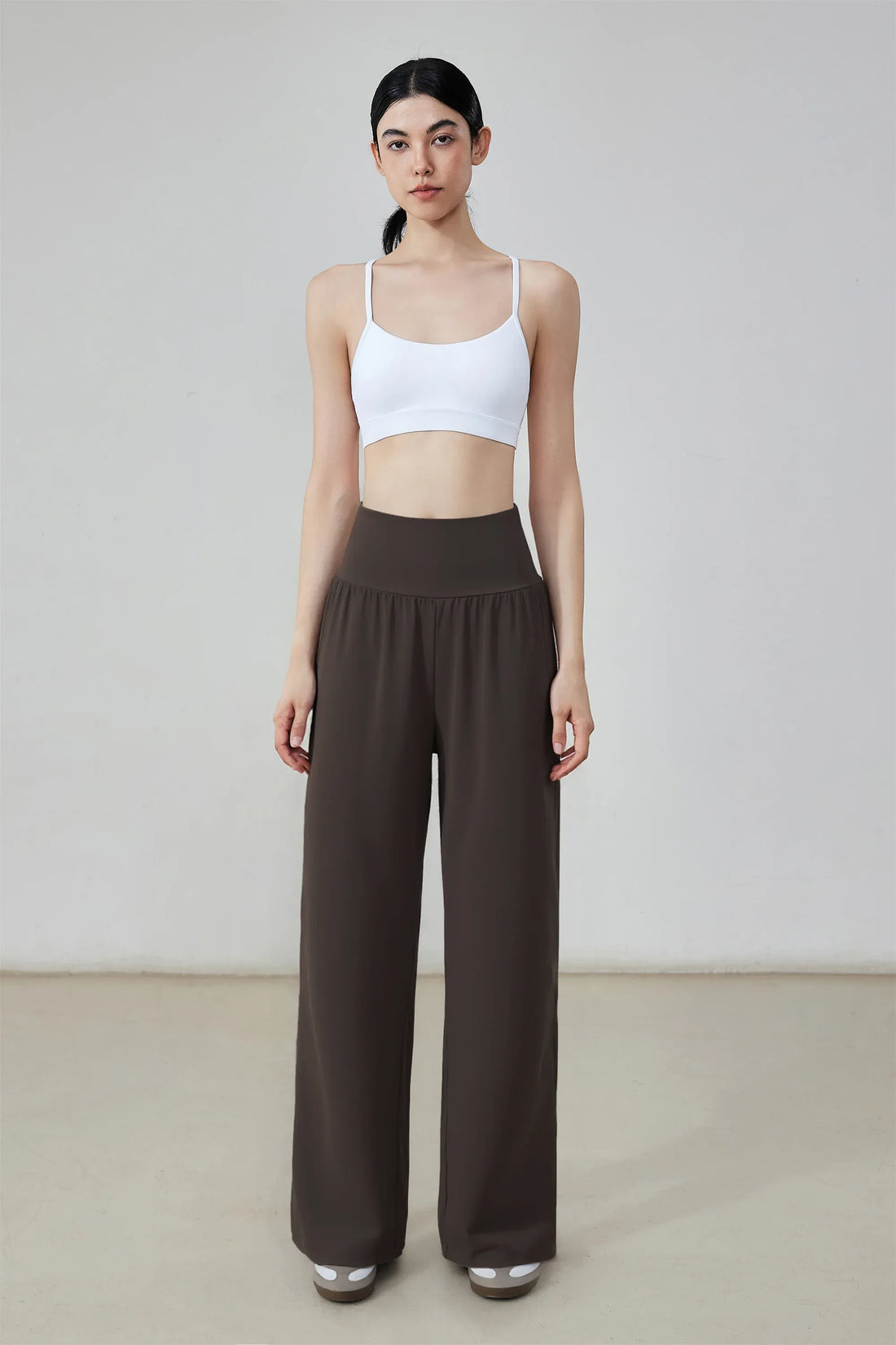 High-Waisted Wide-Leg Yoga Pants