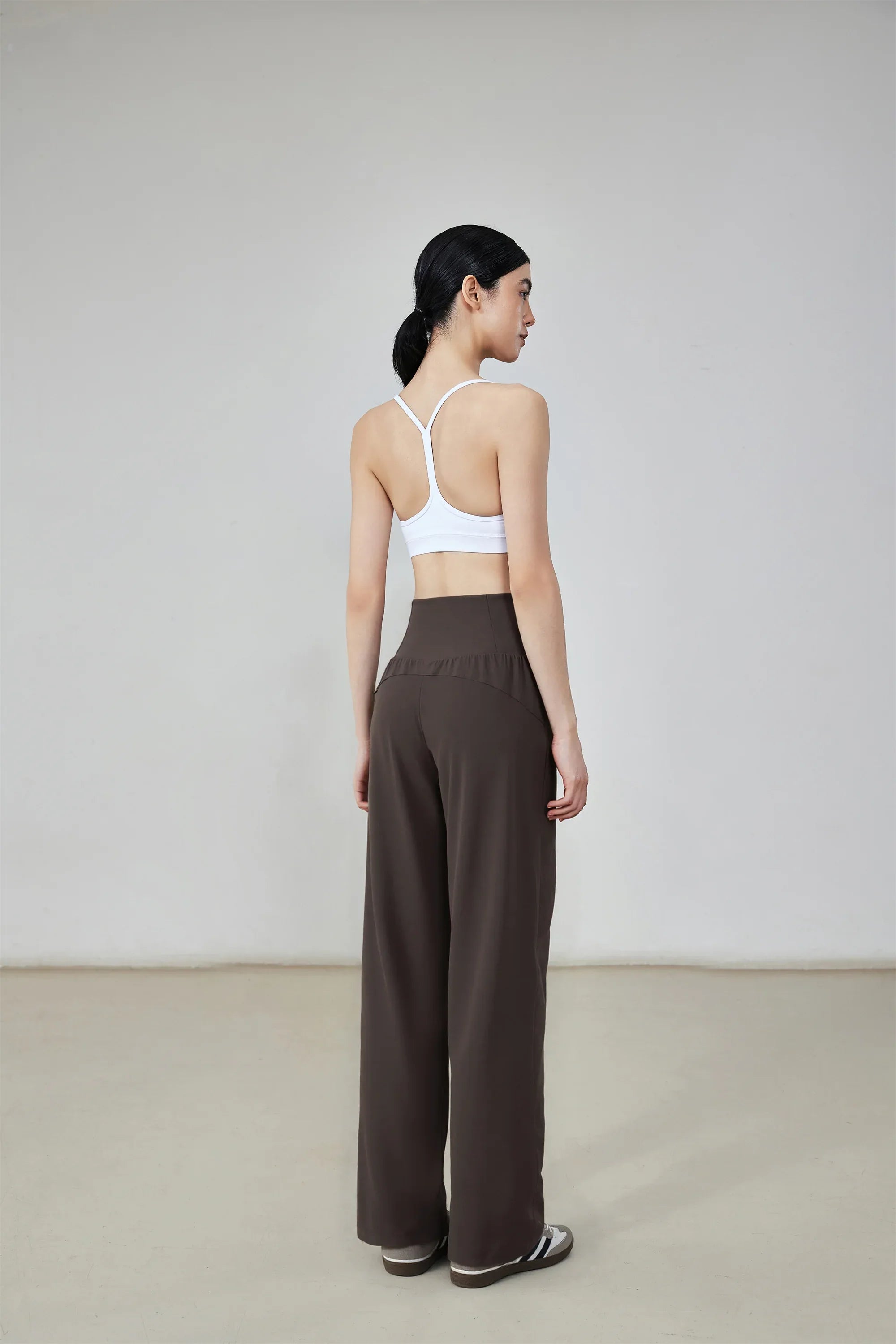 High-Waisted Wide-Leg Yoga Pants