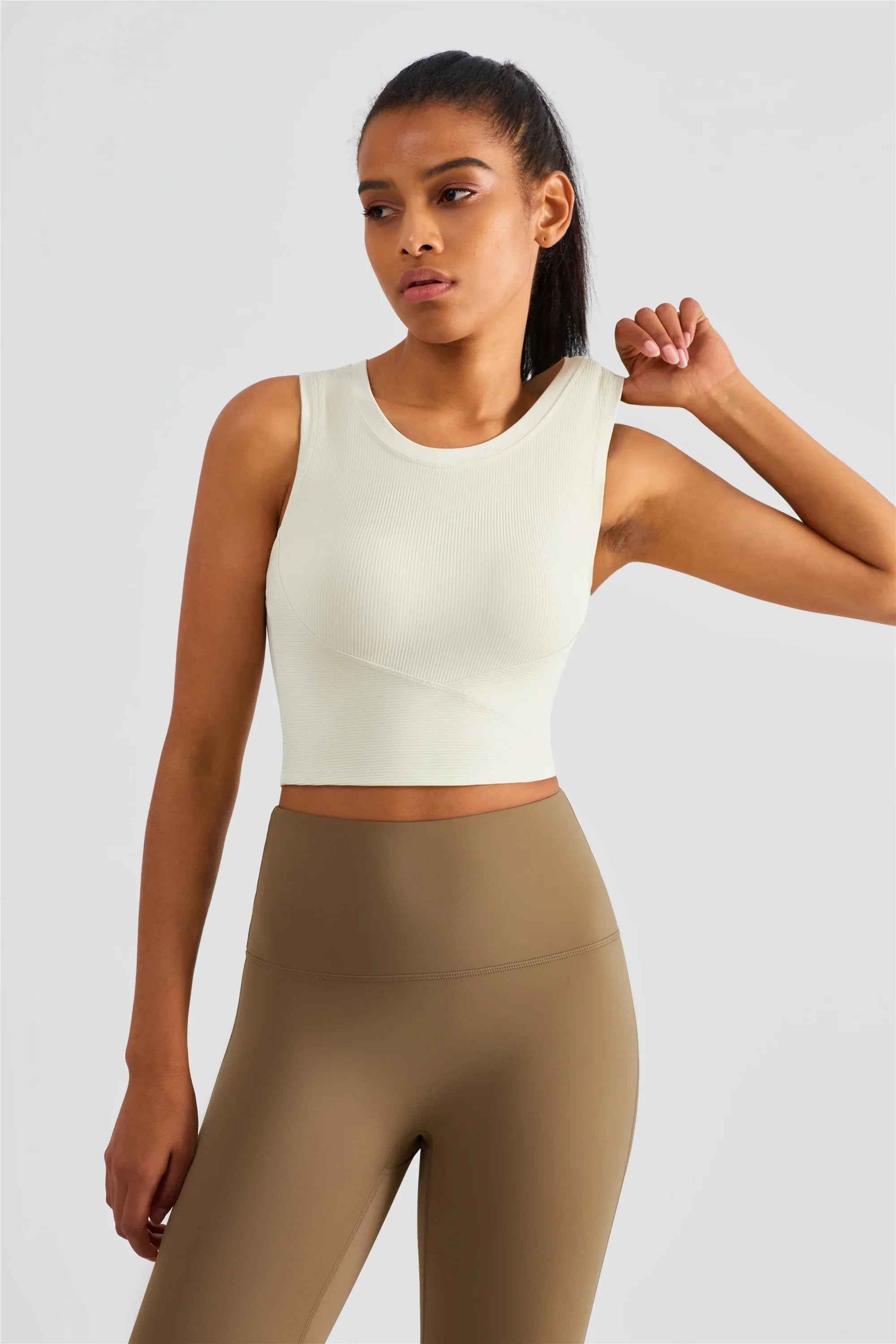 Built-In Cup Racerback Sports Tank