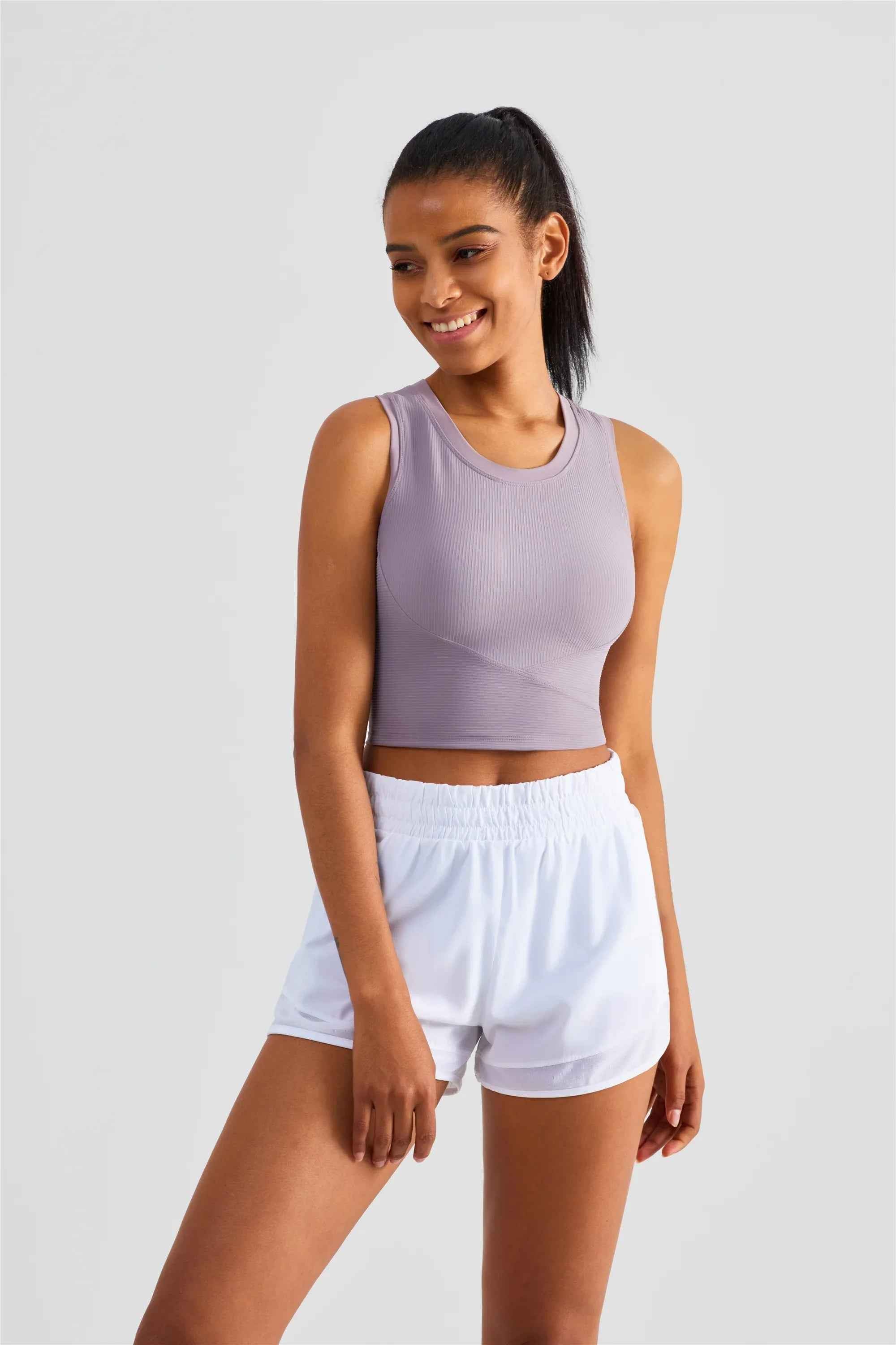 Built-In Cup Racerback Sports Tank
