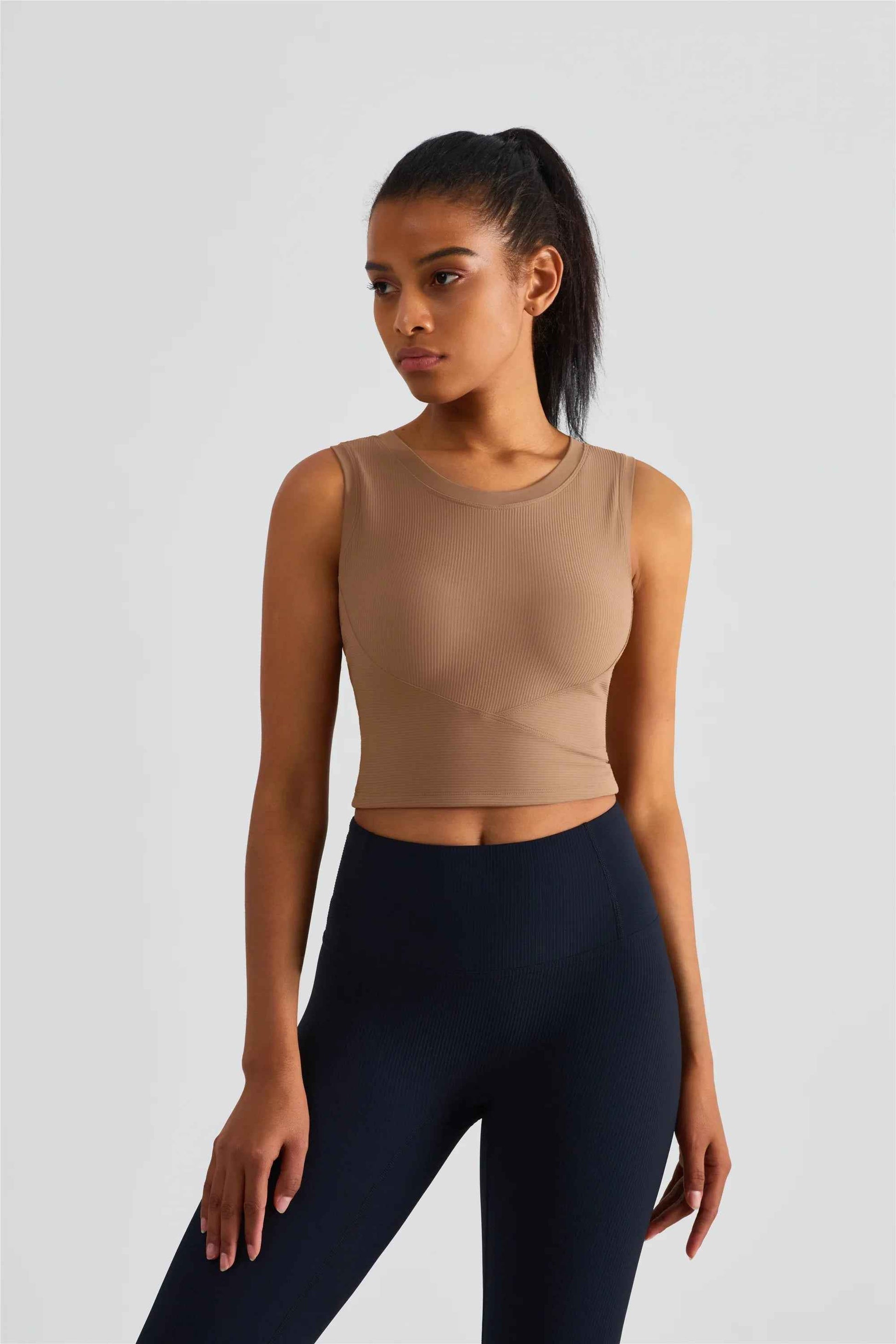Built-In Cup Racerback Sports Tank