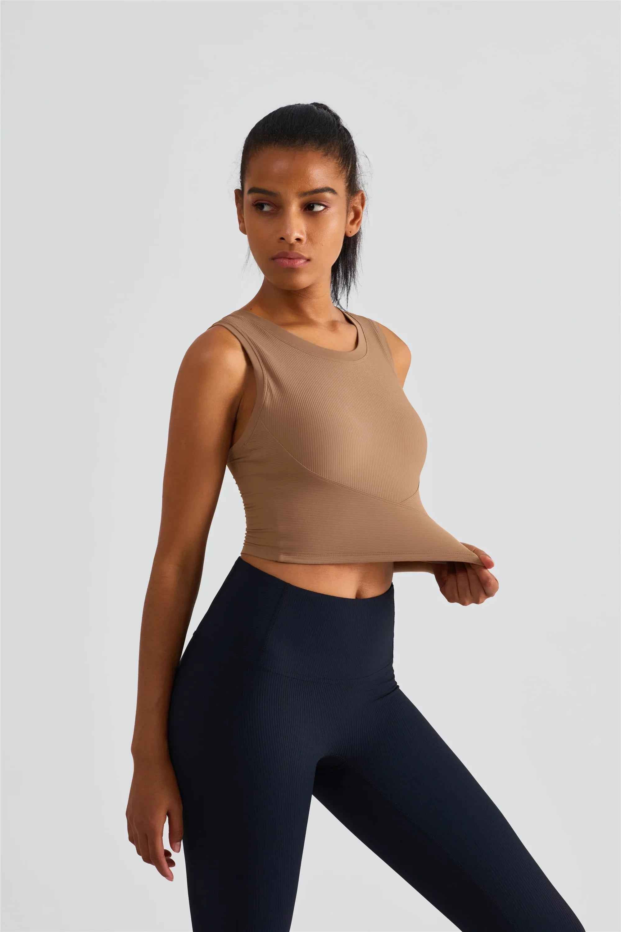 Built-In Cup Racerback Sports Tank