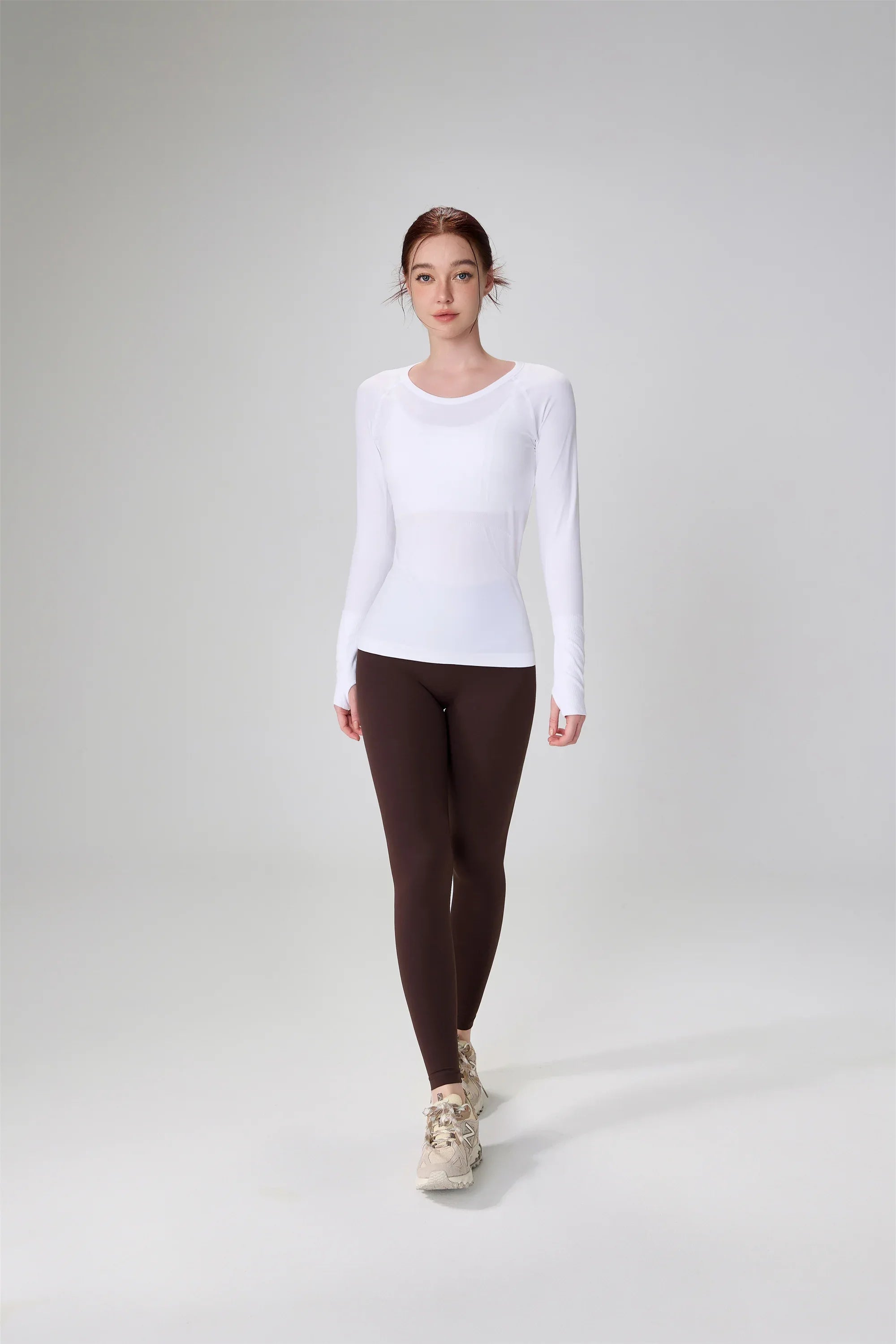 Seamless Long Sleeve Workout Top