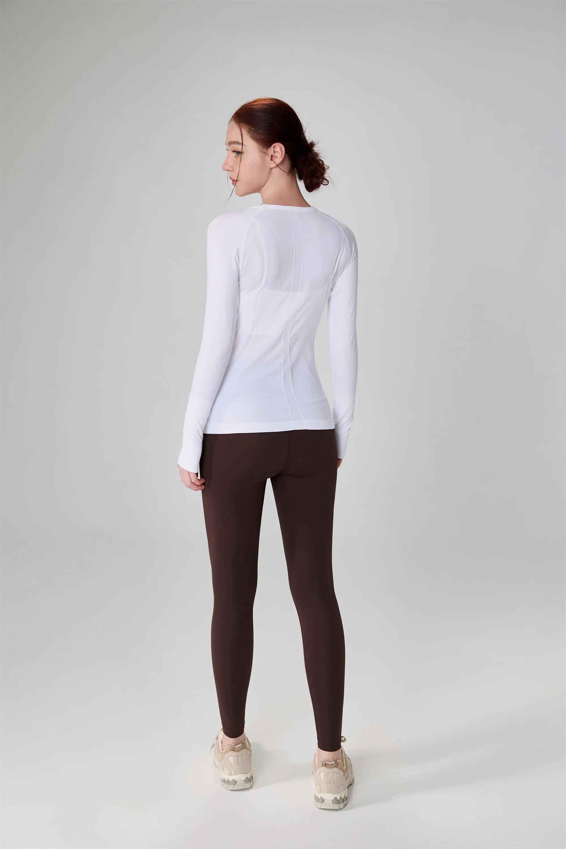 Seamless Long Sleeve Workout Top