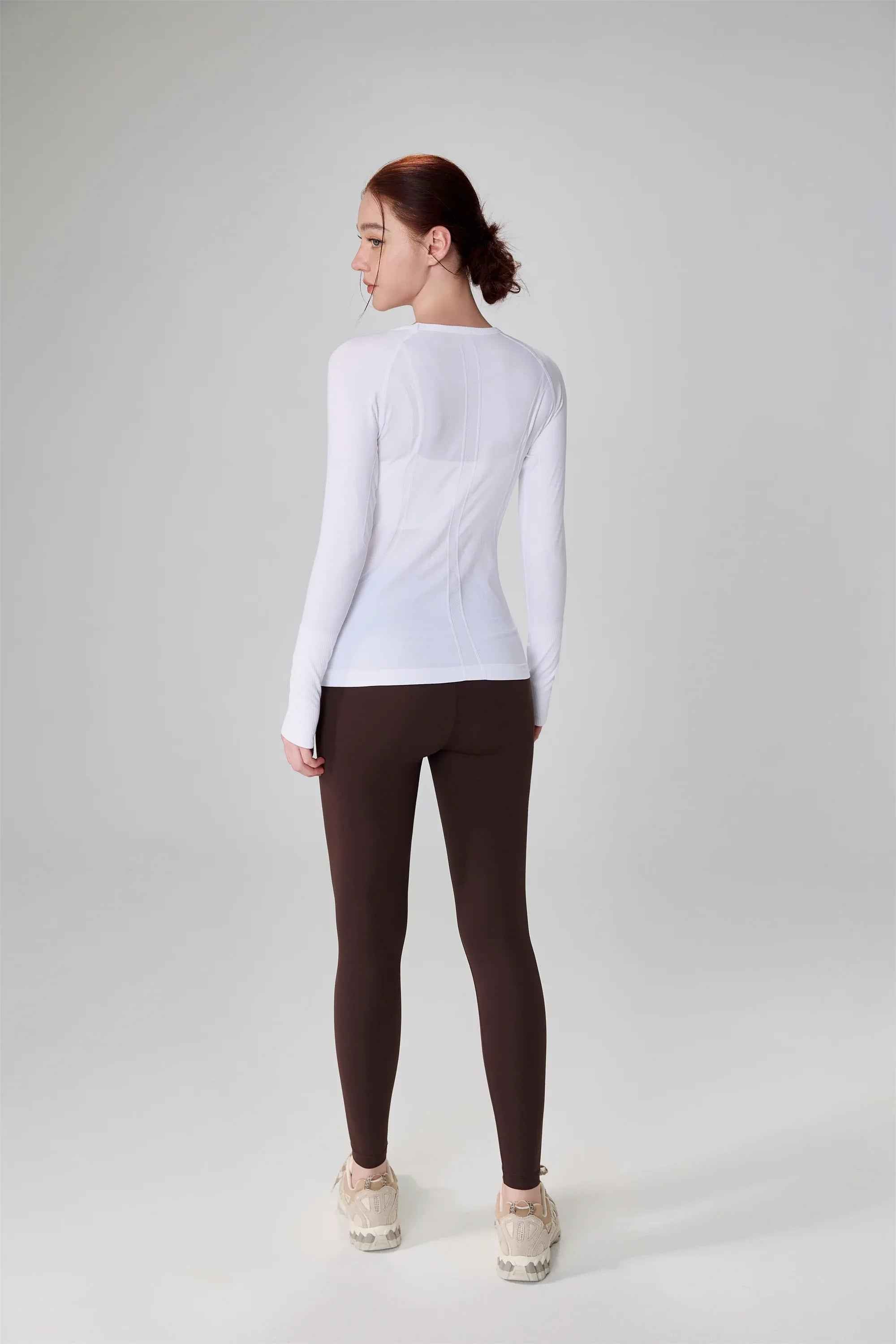 Seamless Long Sleeve Workout Top