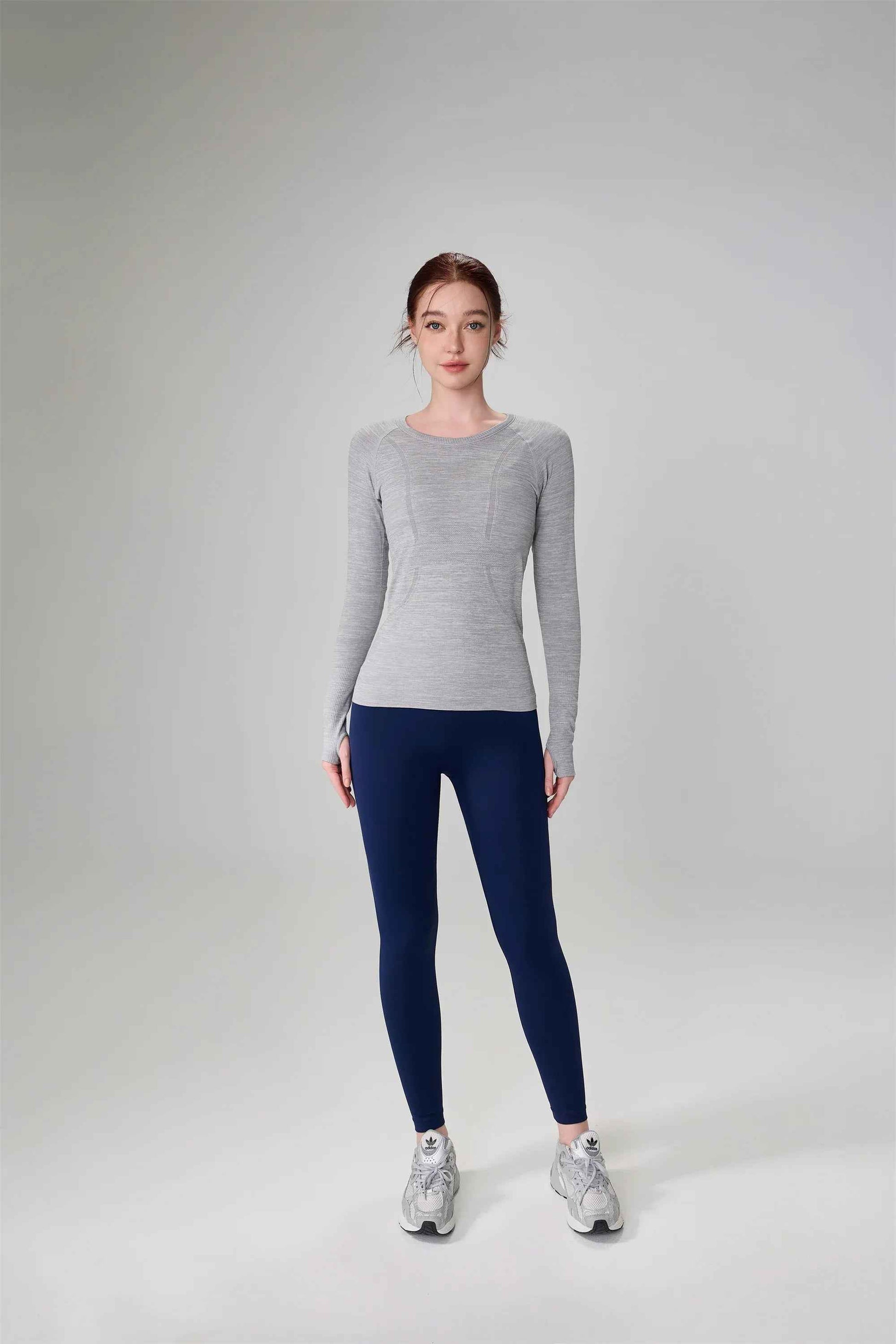 Seamless Long Sleeve Workout Top