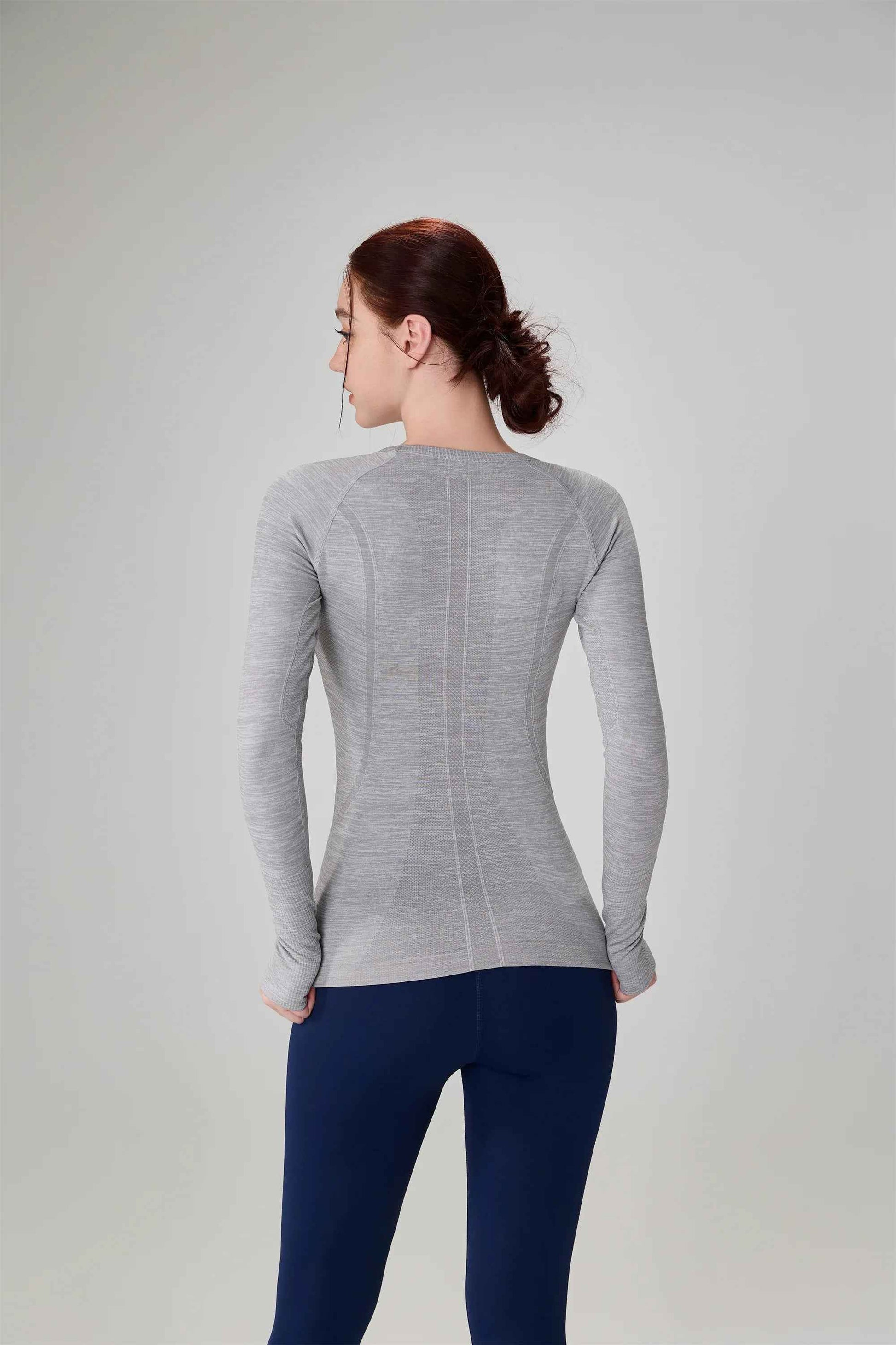 Seamless Long Sleeve Workout Top