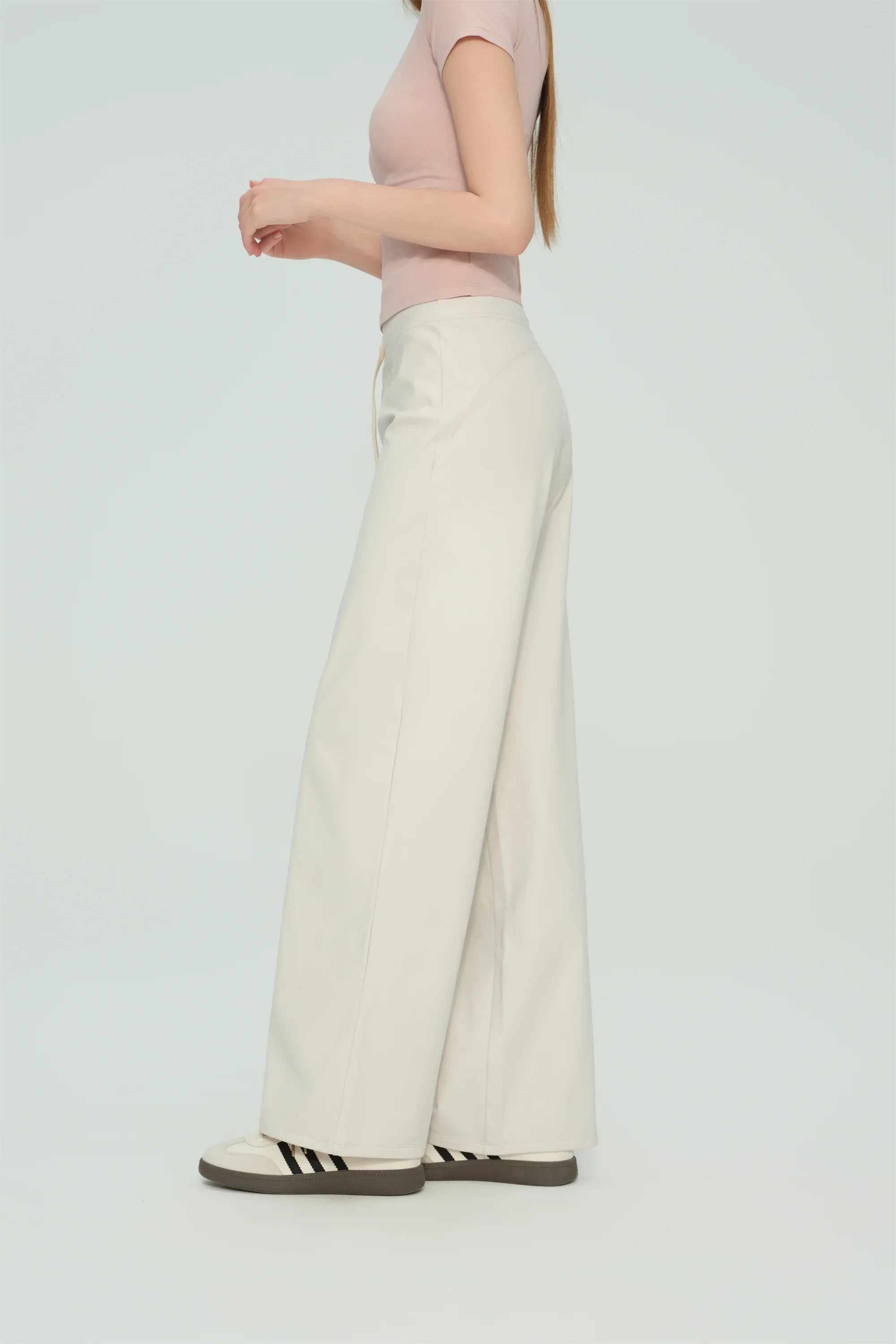 High-Waist Wide-Leg Pants