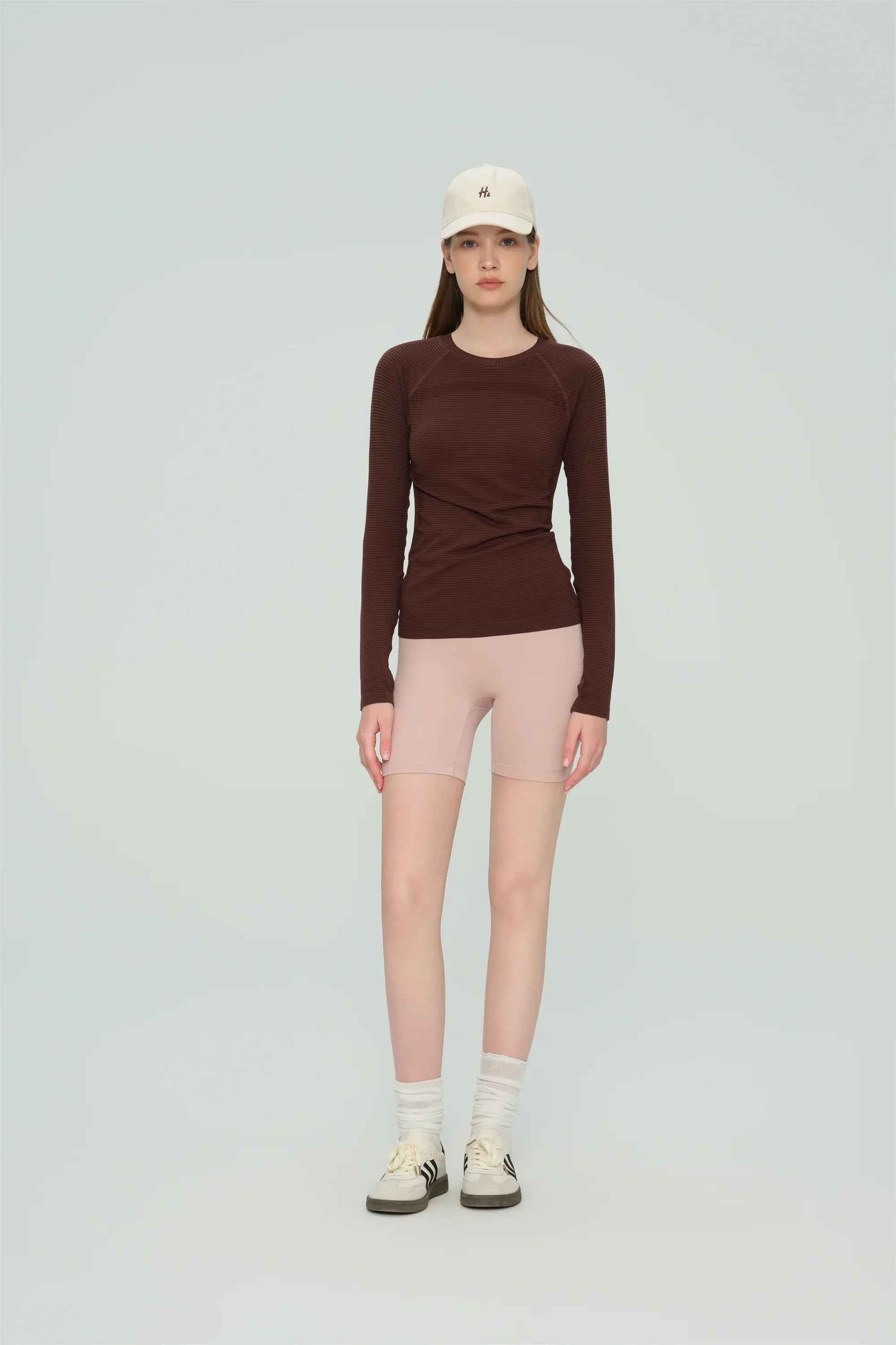 Quick-Dry Long Sleeve Workout Top