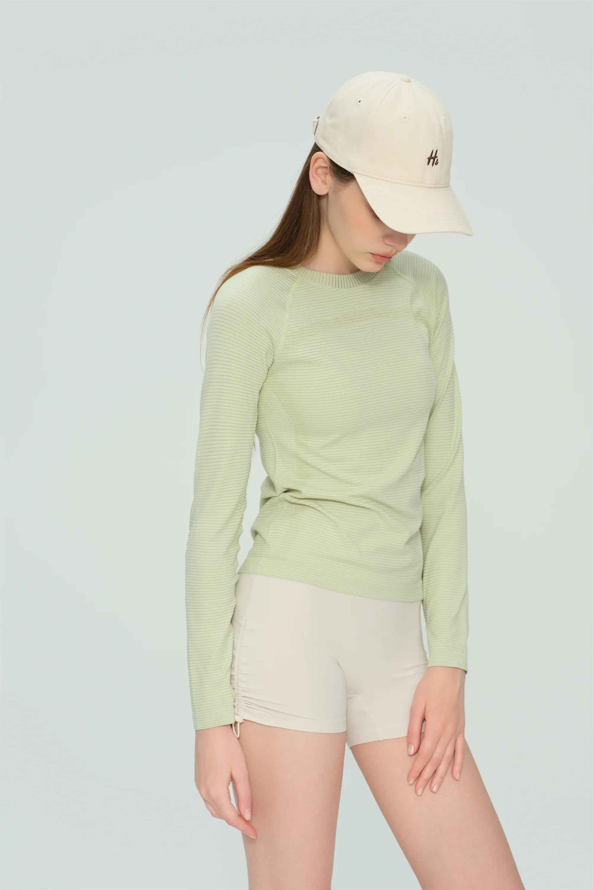 Quick-Dry Long Sleeve Workout Top