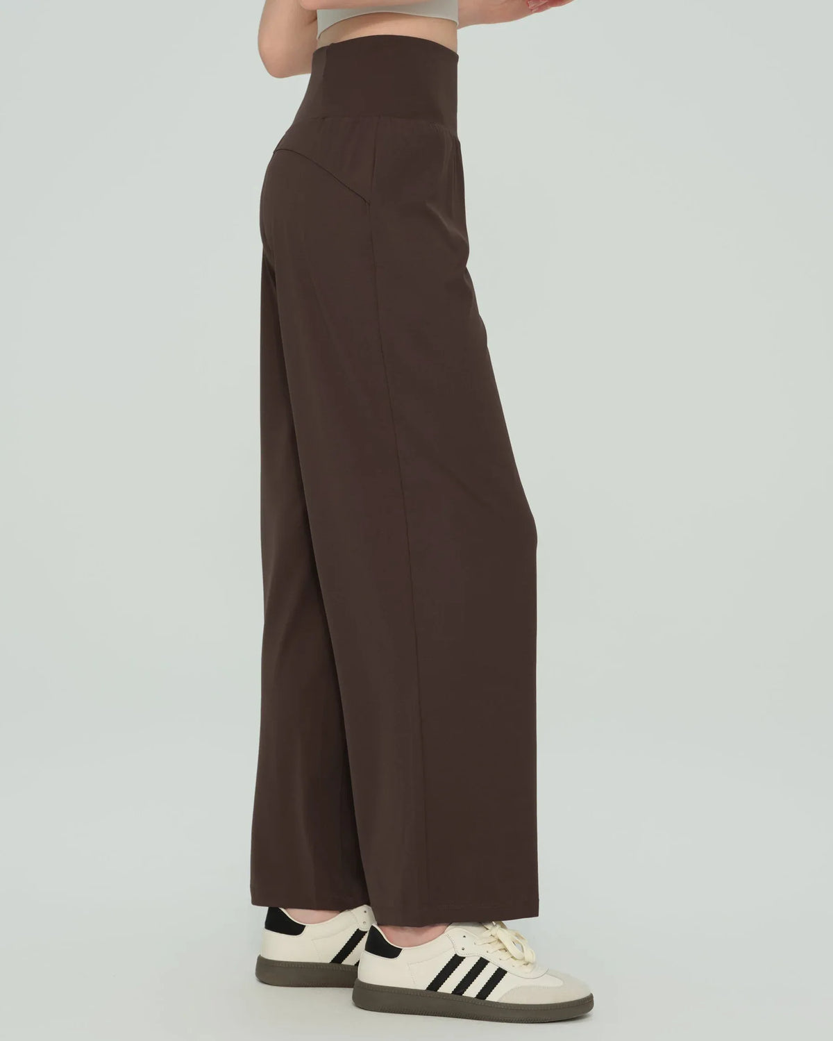 High-Waisted Wide-Leg Yoga Pants