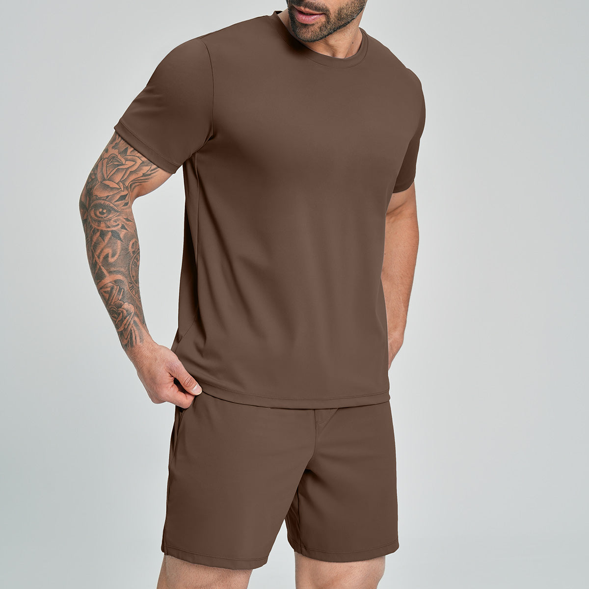 Aeriwear activewear manufacturing and product presentation