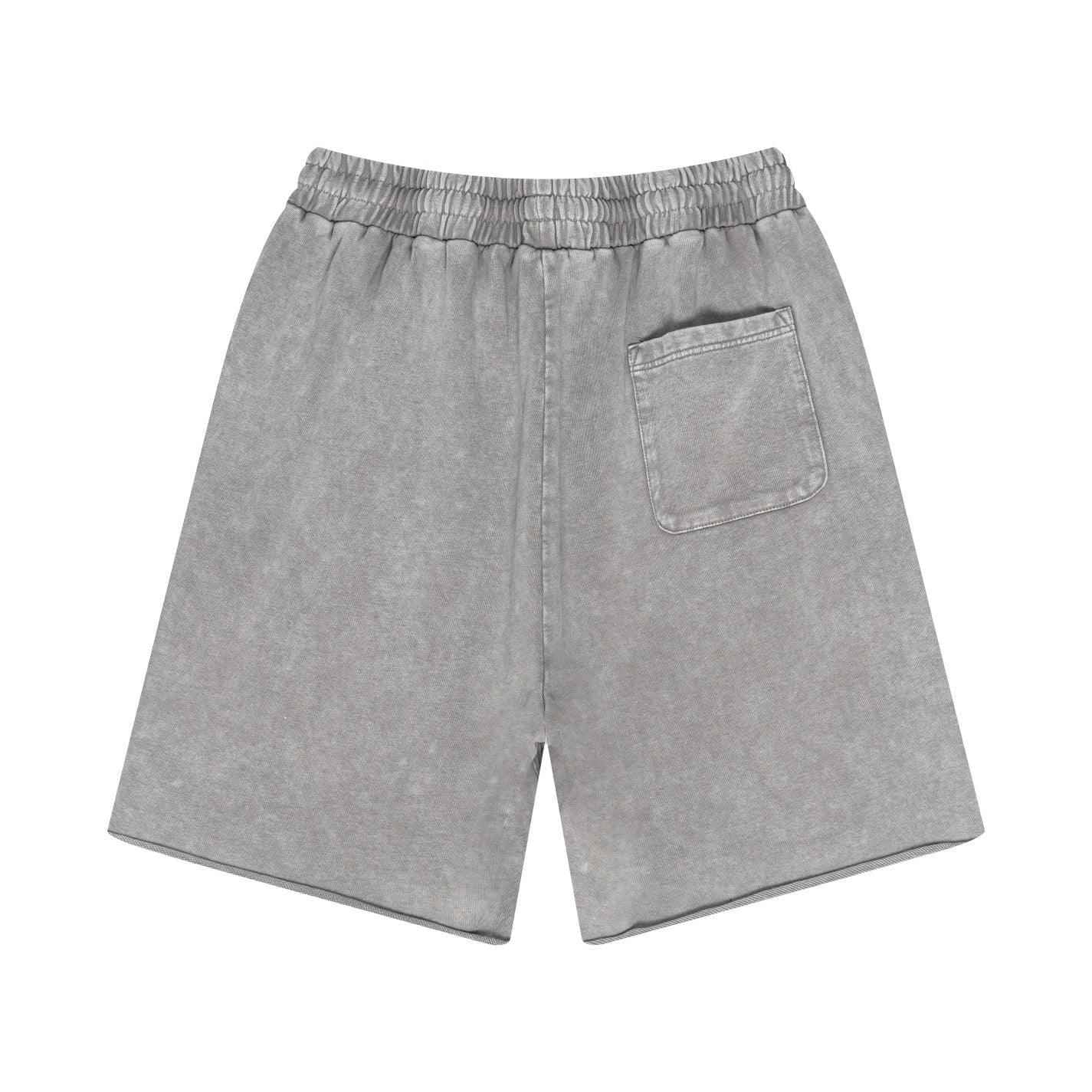 Street Vintage Raw Hem Shorts
