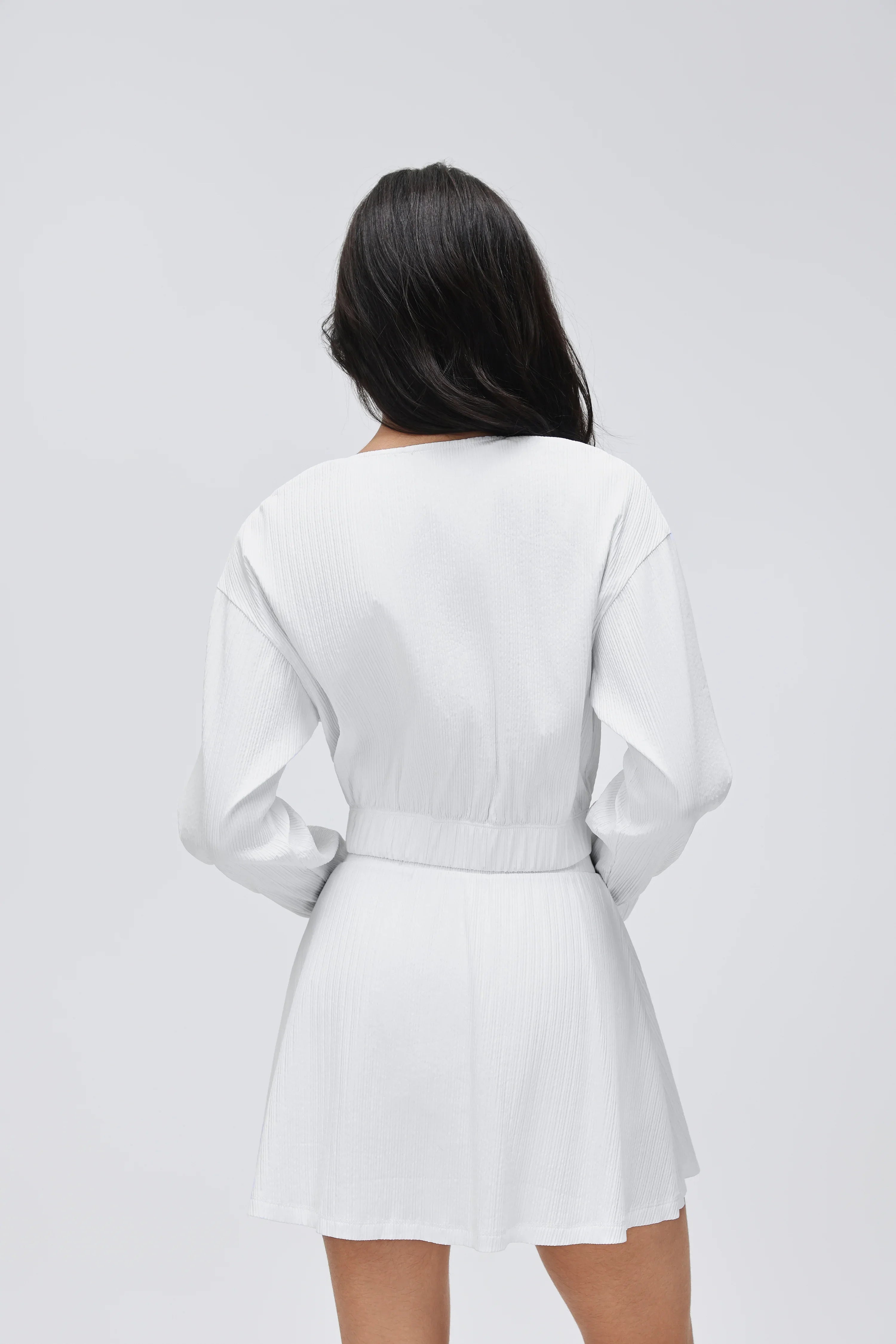 Cropped Full-Zip Workout Hoodie