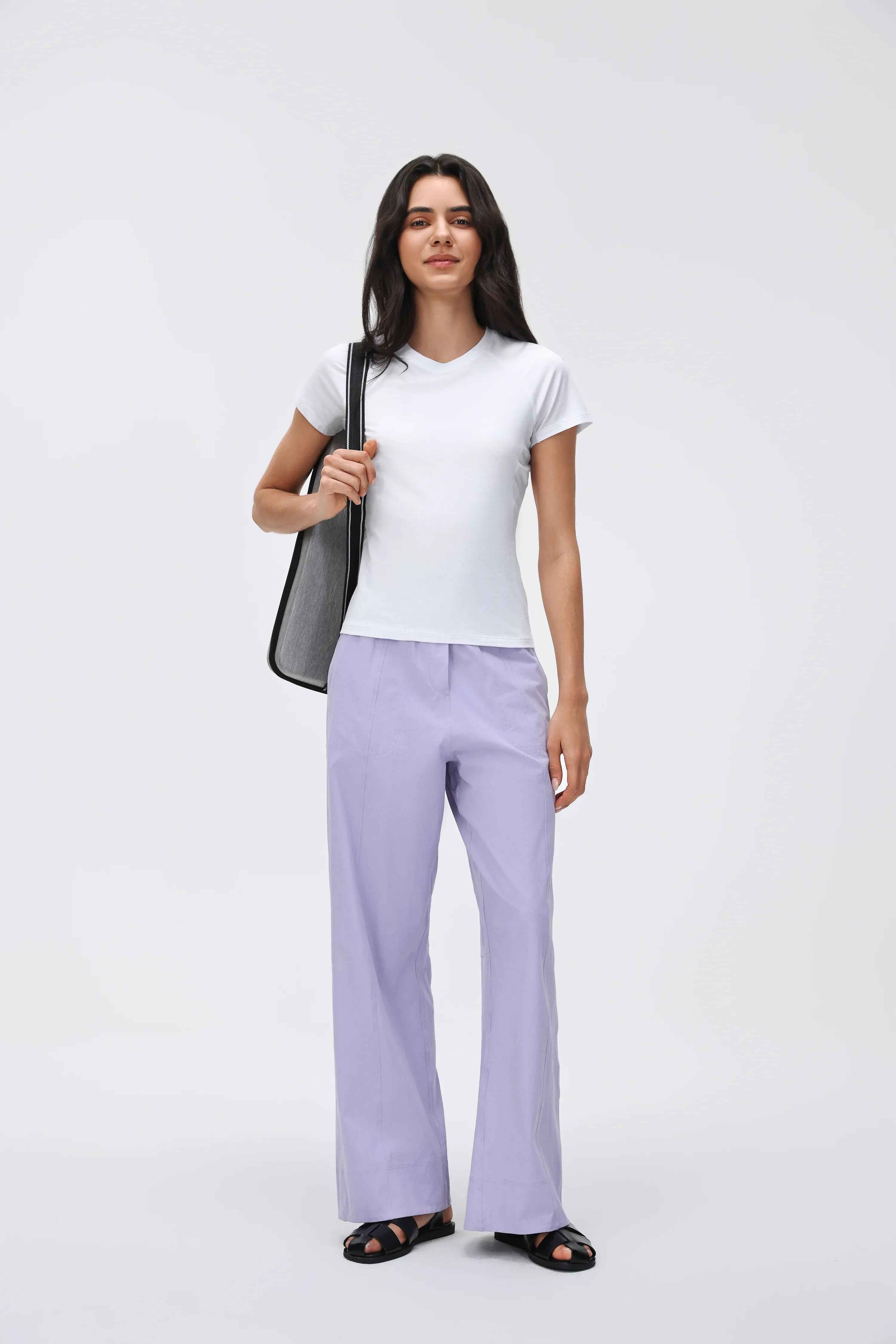 Breathable Round-Neck Fitness Tee