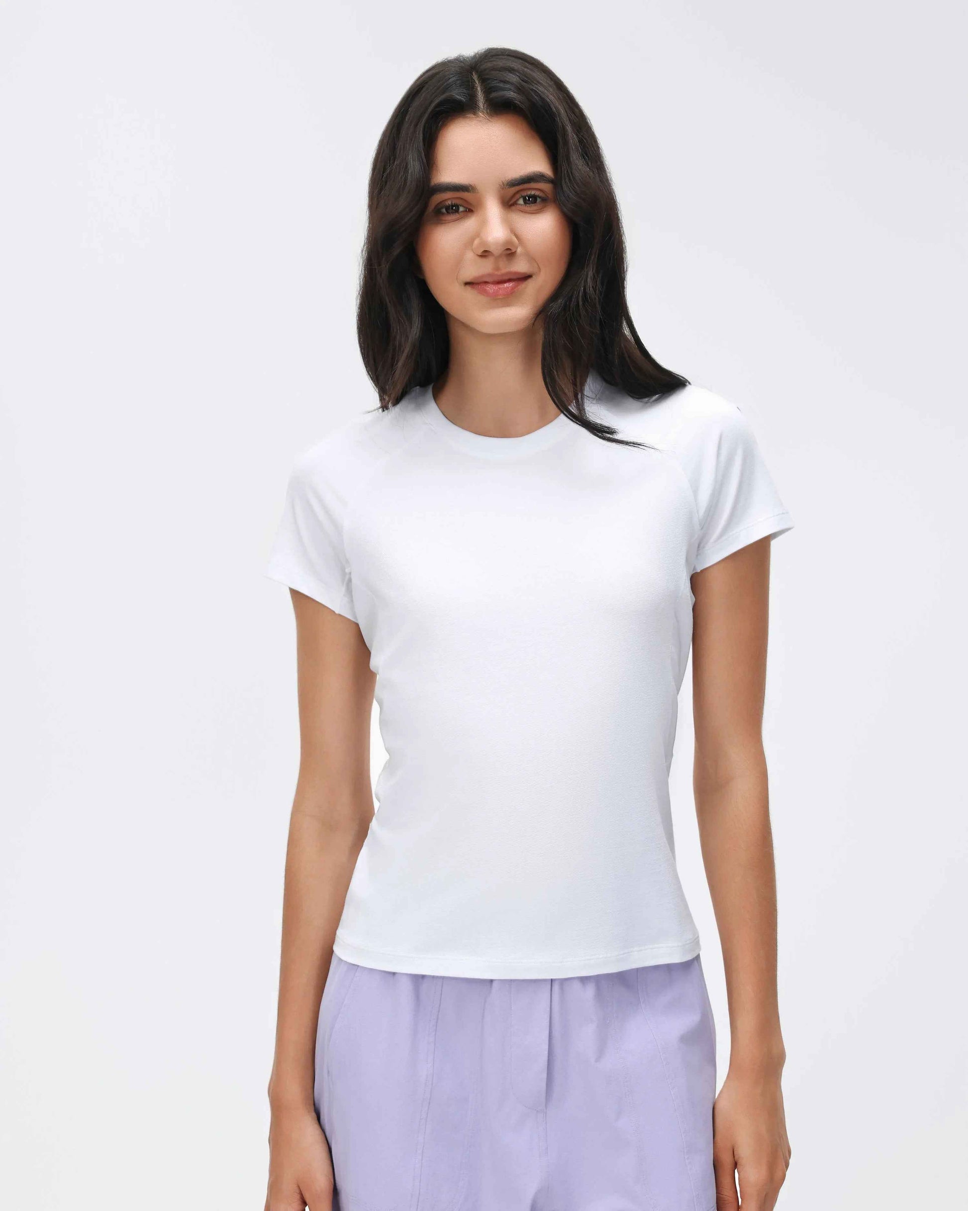 Breathable Round-Neck Fitness Tee
