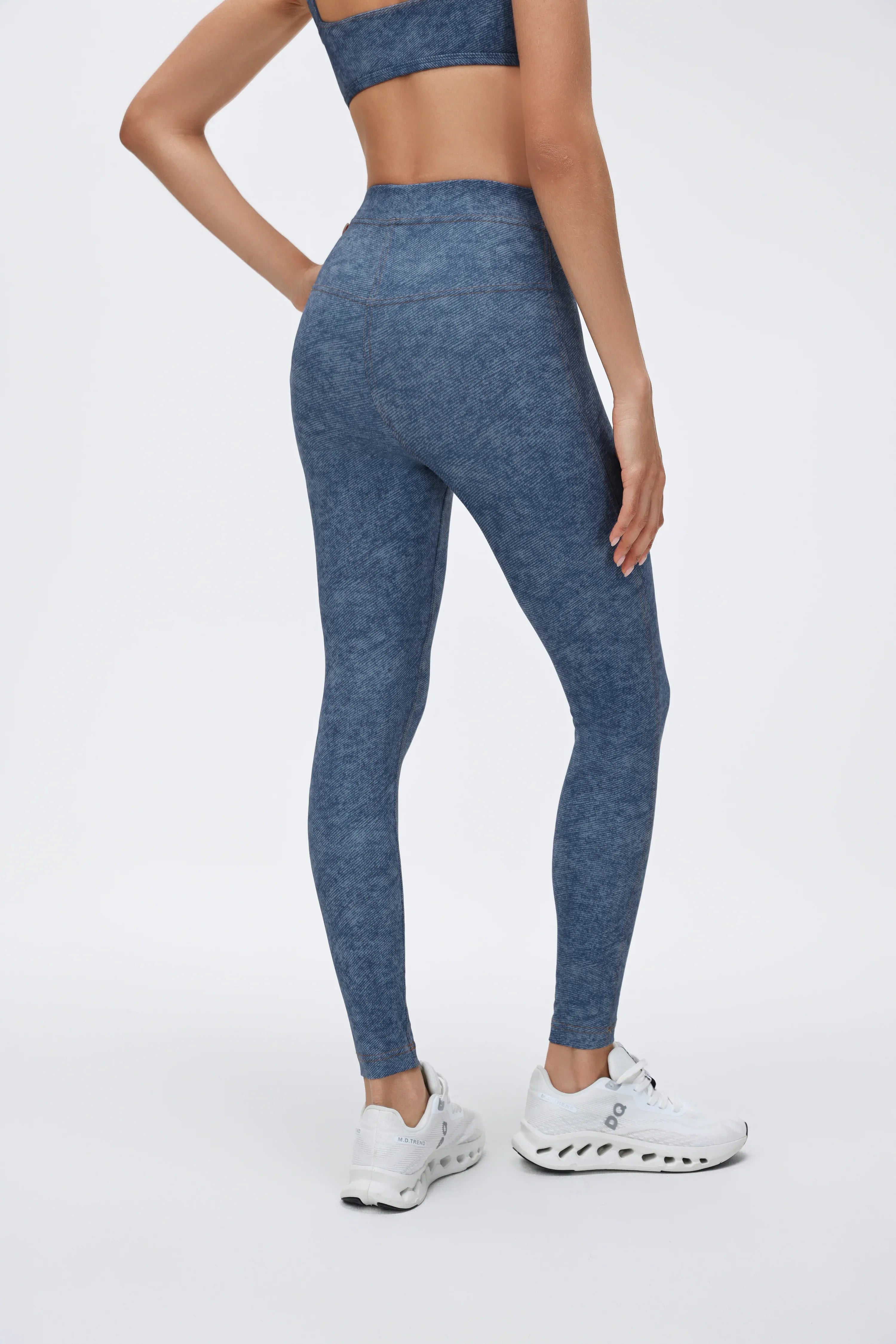 High-Waist 7/8 Sculpting Fitness Leggings