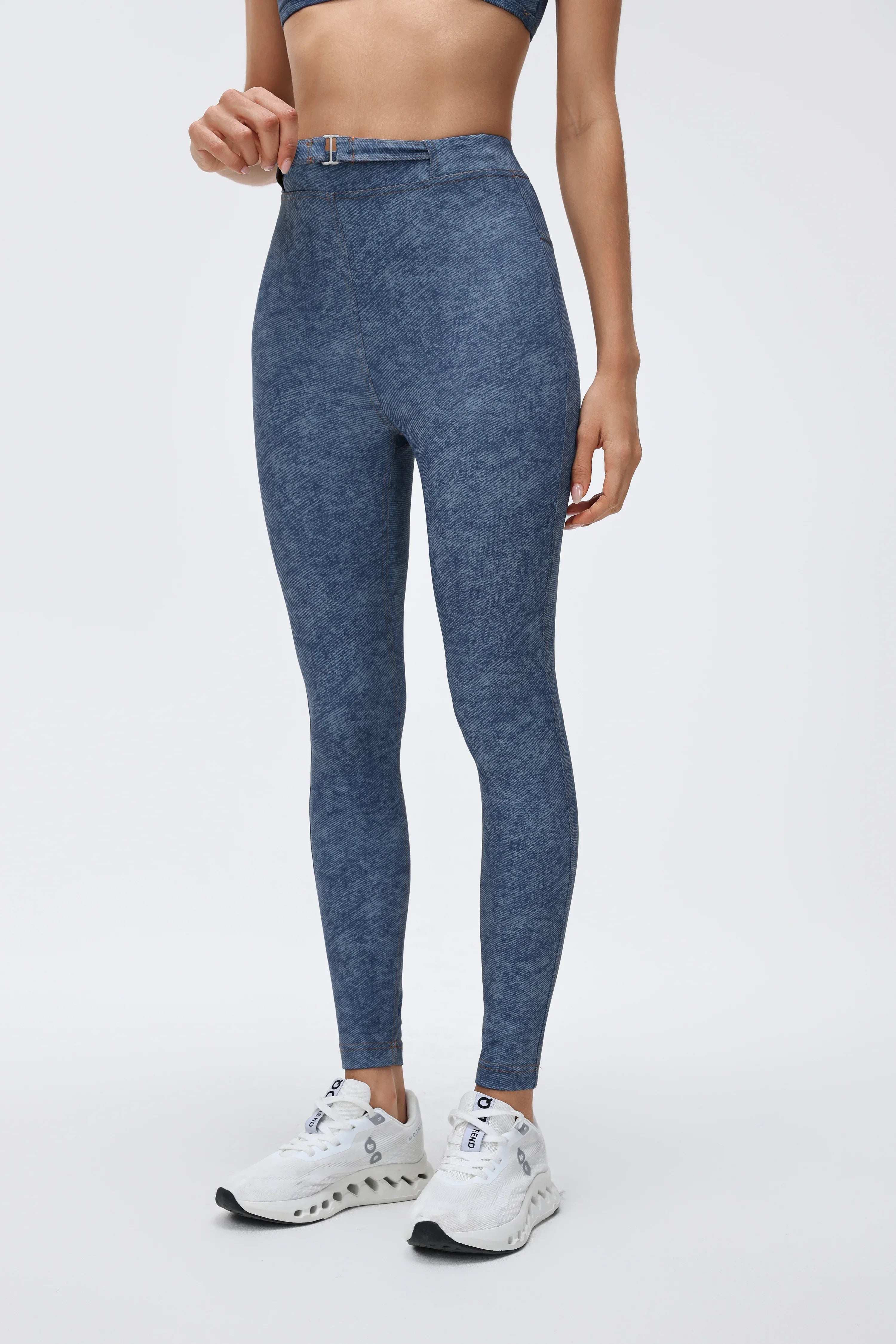 High-Waist 7/8 Sculpting Fitness Leggings