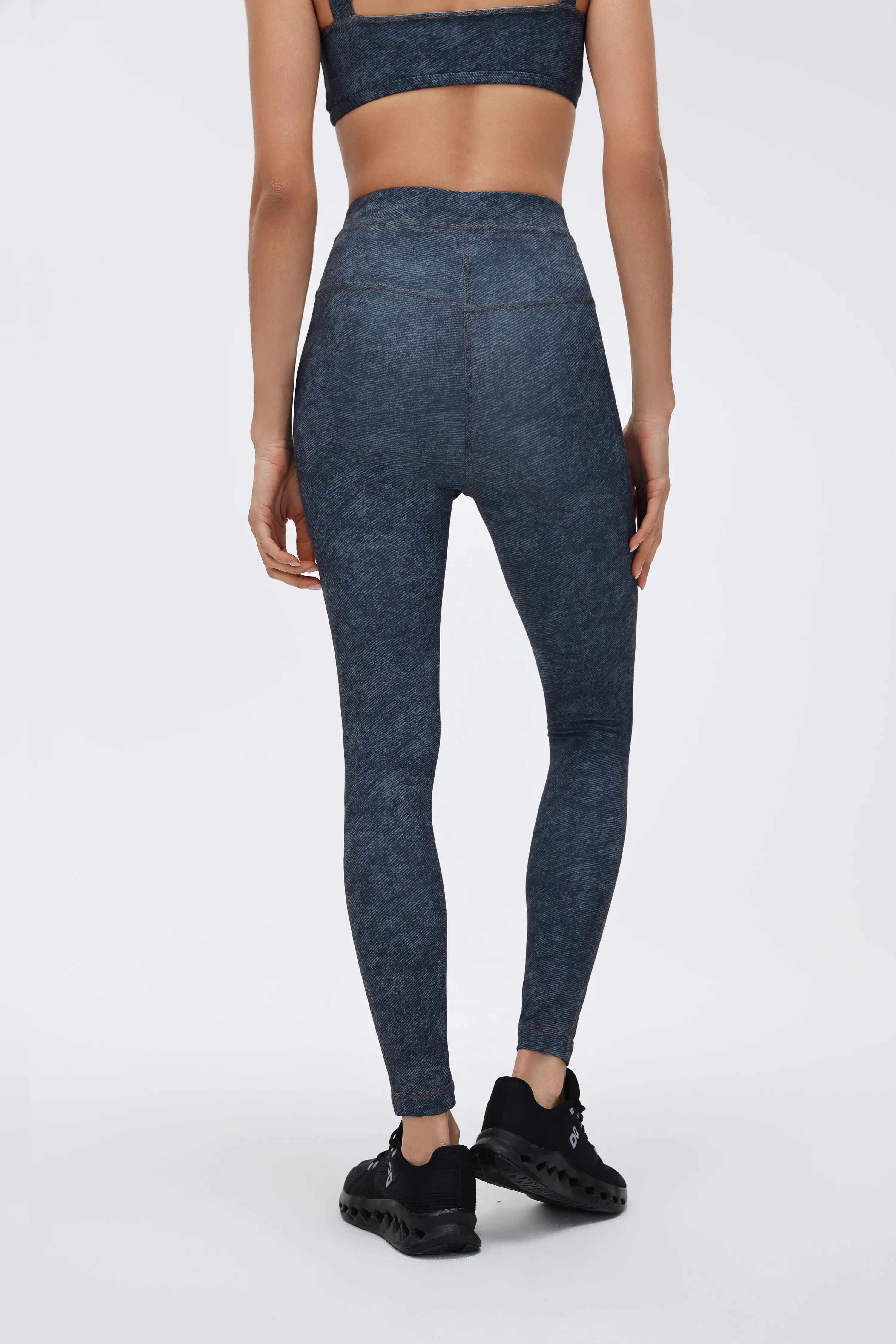 High-Waist 7/8 Sculpting Fitness Leggings