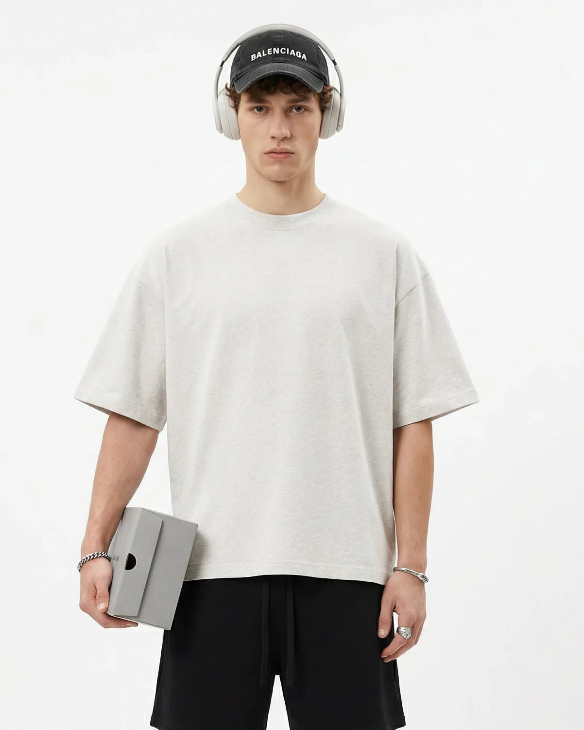 Cotton Boxy Short Sleeve T-Shirt