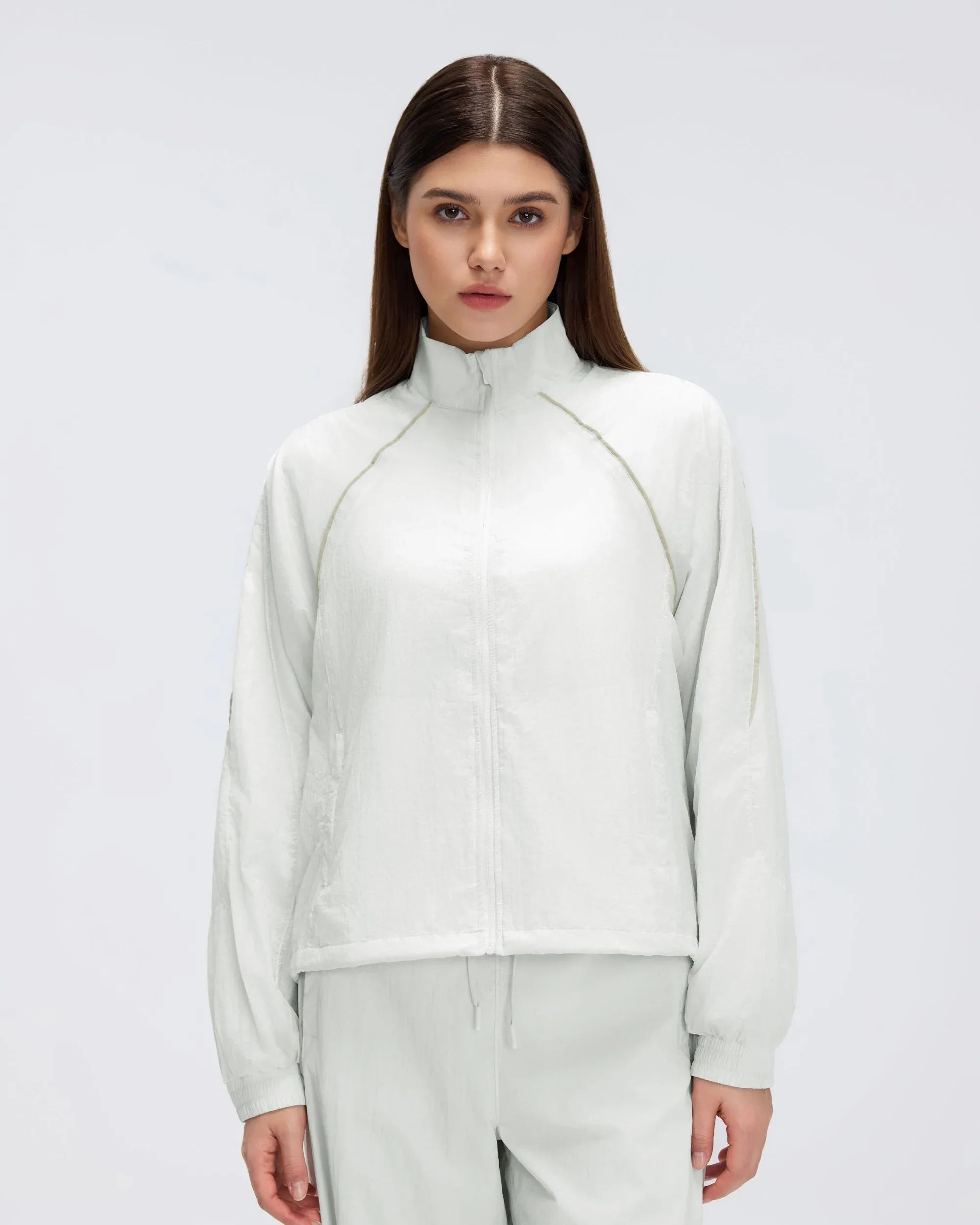 Windproof Stand-Collar Cycling Jacket