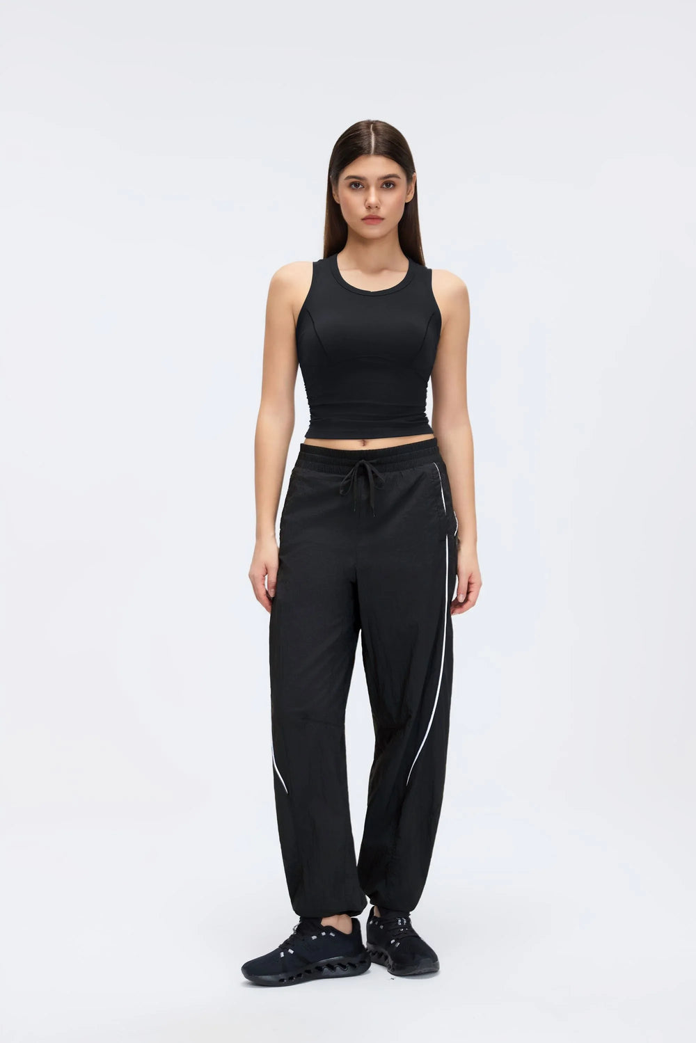 Sleeveless Built-in Bra Training Tank