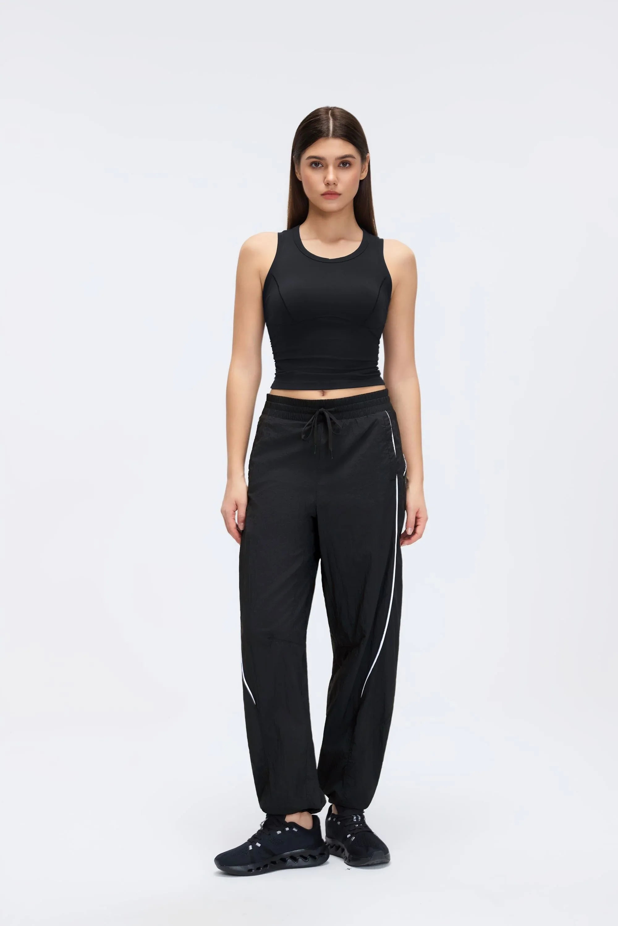 Sleeveless Built-in Bra Training Tank